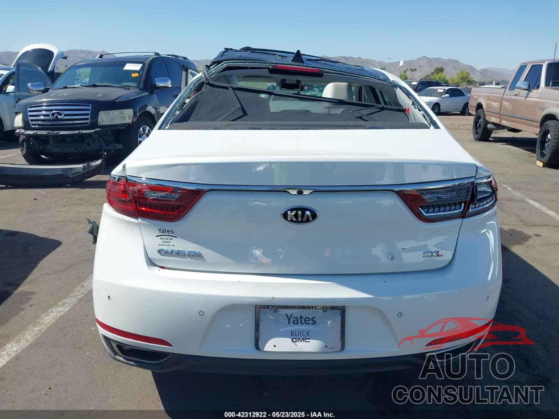 KIA CADENZA 2019 - KNALC4J17K5172032