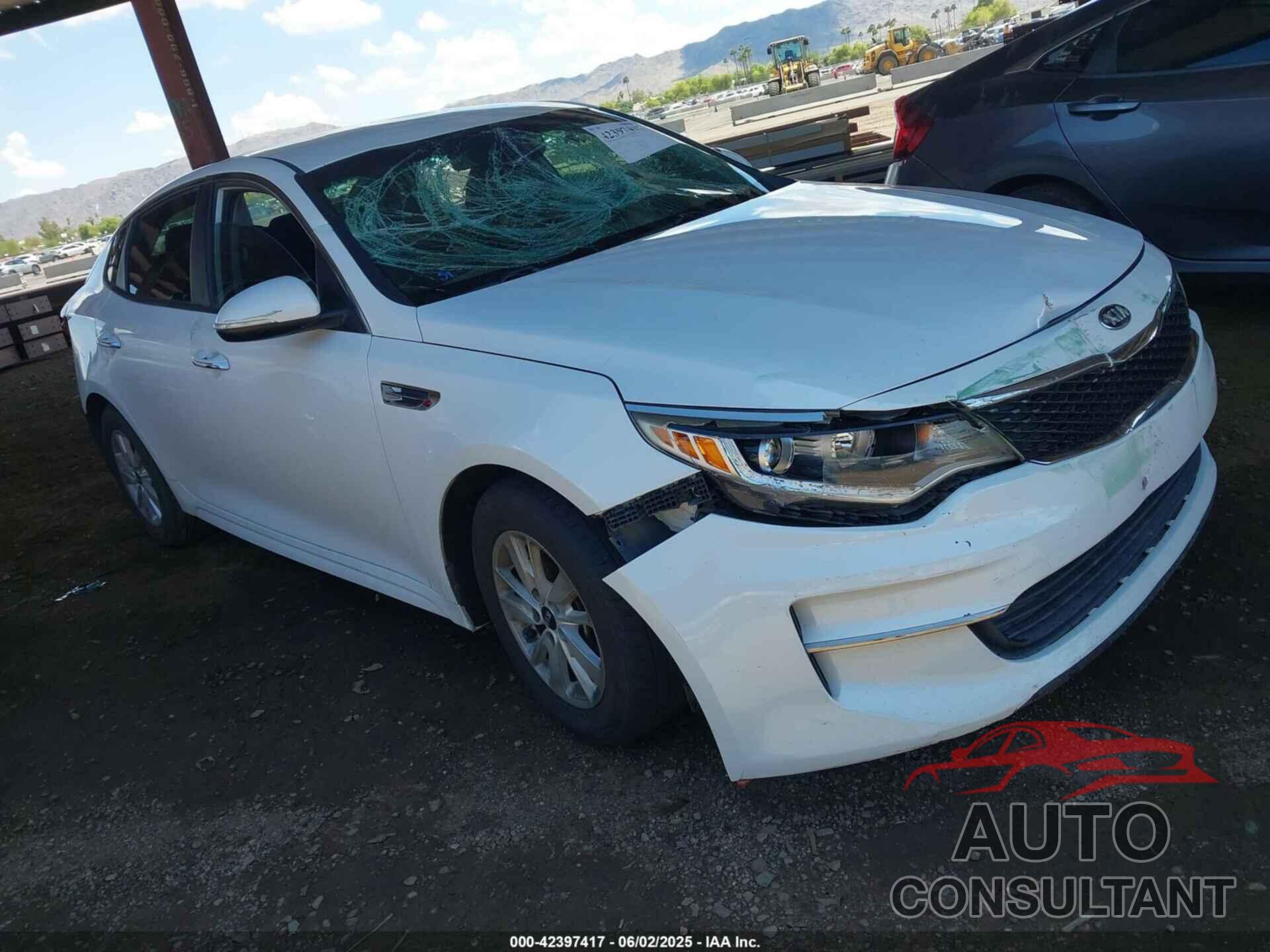 KIA OPTIMA 2017 - 5XXGT4L37HG176394