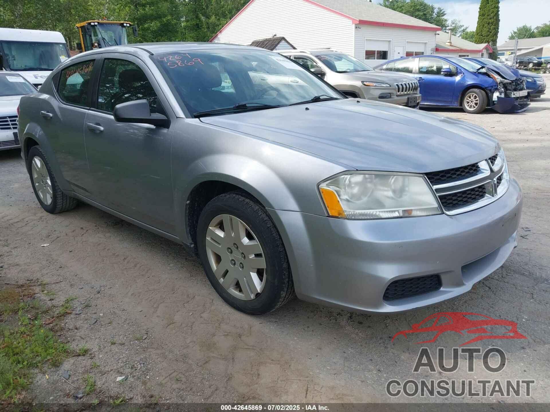 DODGE AVENGER 2014 - 1C3CDZAB0EN112687