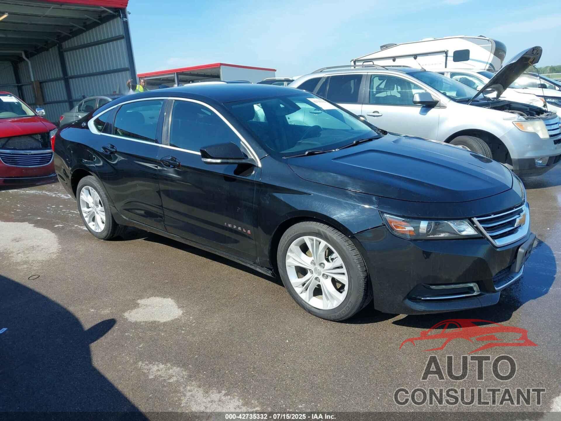 CHEVROLET IMPALA 2015 - 2G1125S32F9219794