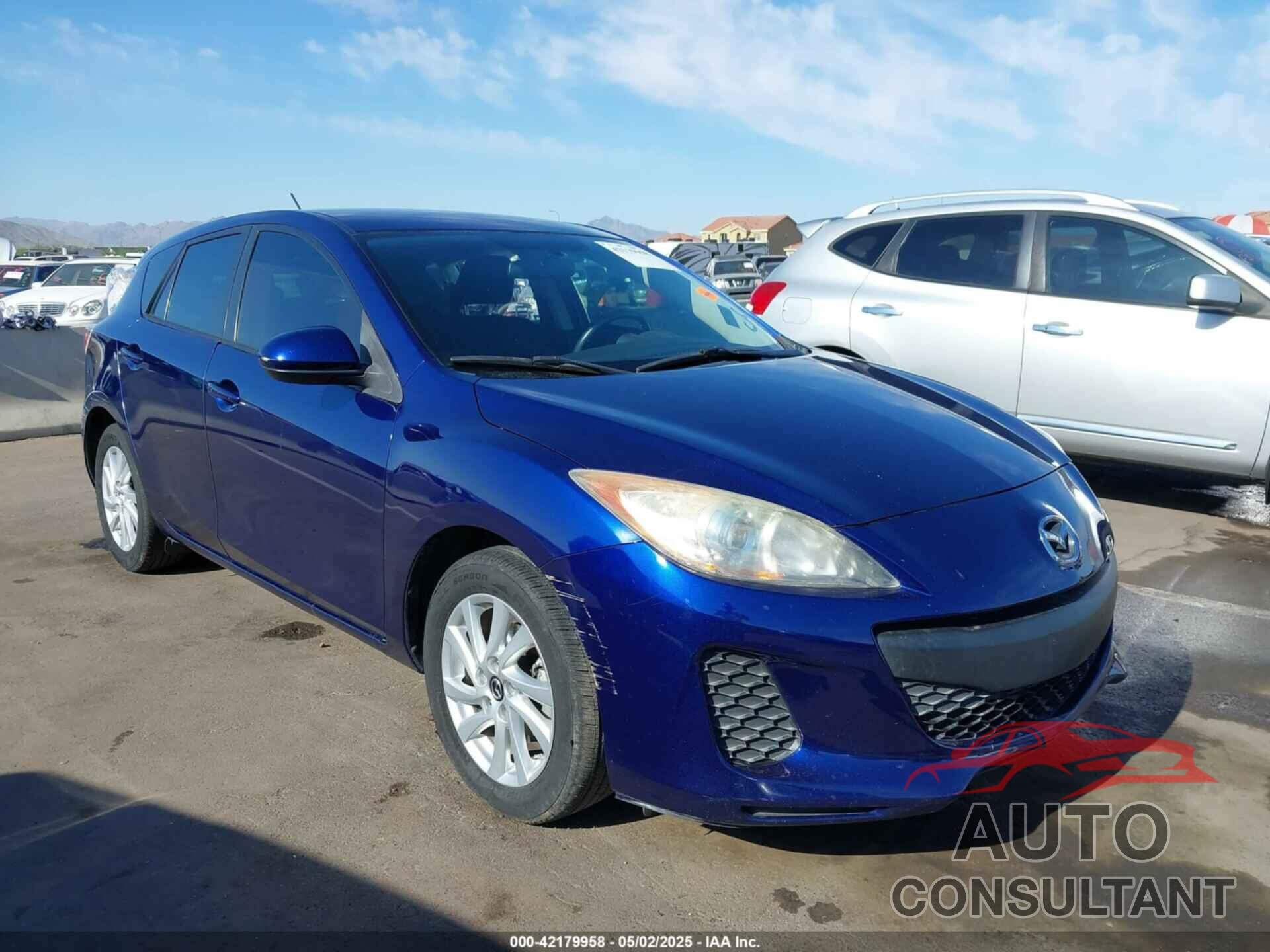 MAZDA MAZDA3 2013 - JM1BL1L81D1708796