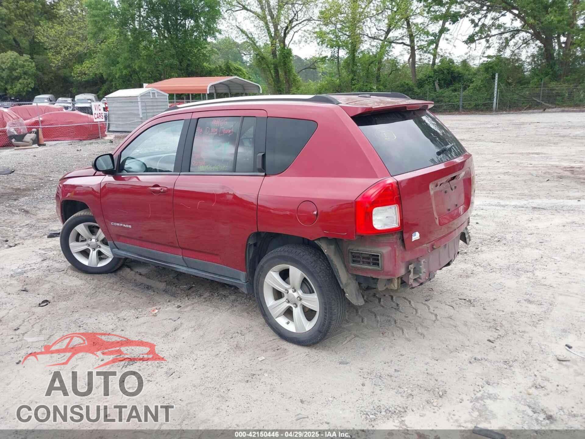 JEEP COMPASS 2012 - 1C4NJCEA3CD592416