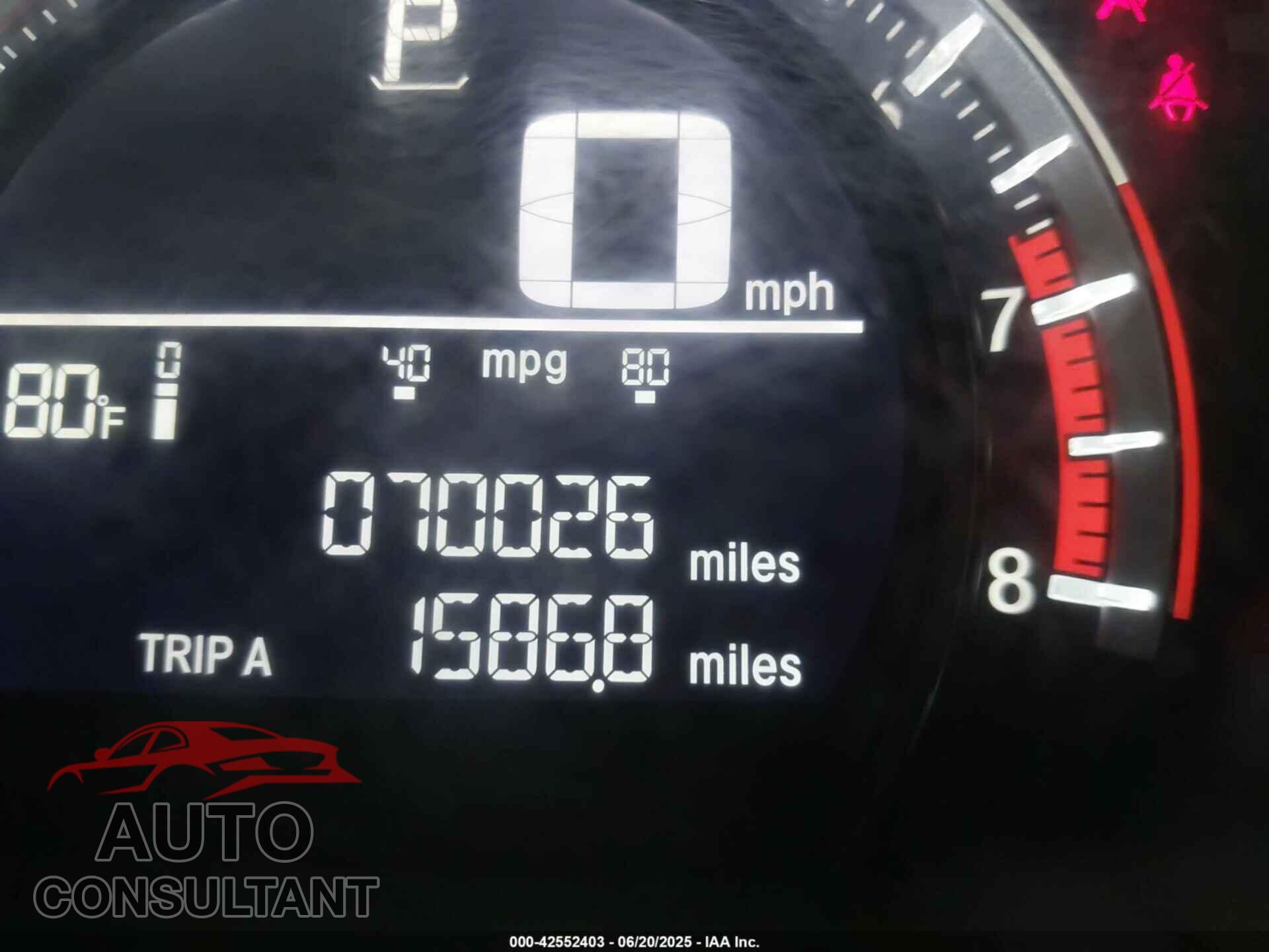 HONDA CIVIC 2016 - 2HGFC2F54GH506227