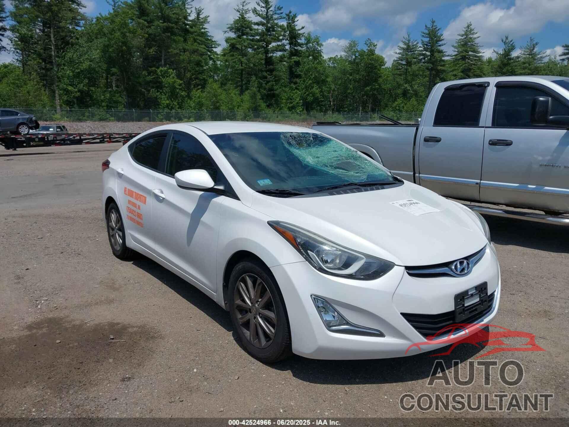 HYUNDAI ELANTRA 2015 - 5NPDH4AE7FH556538