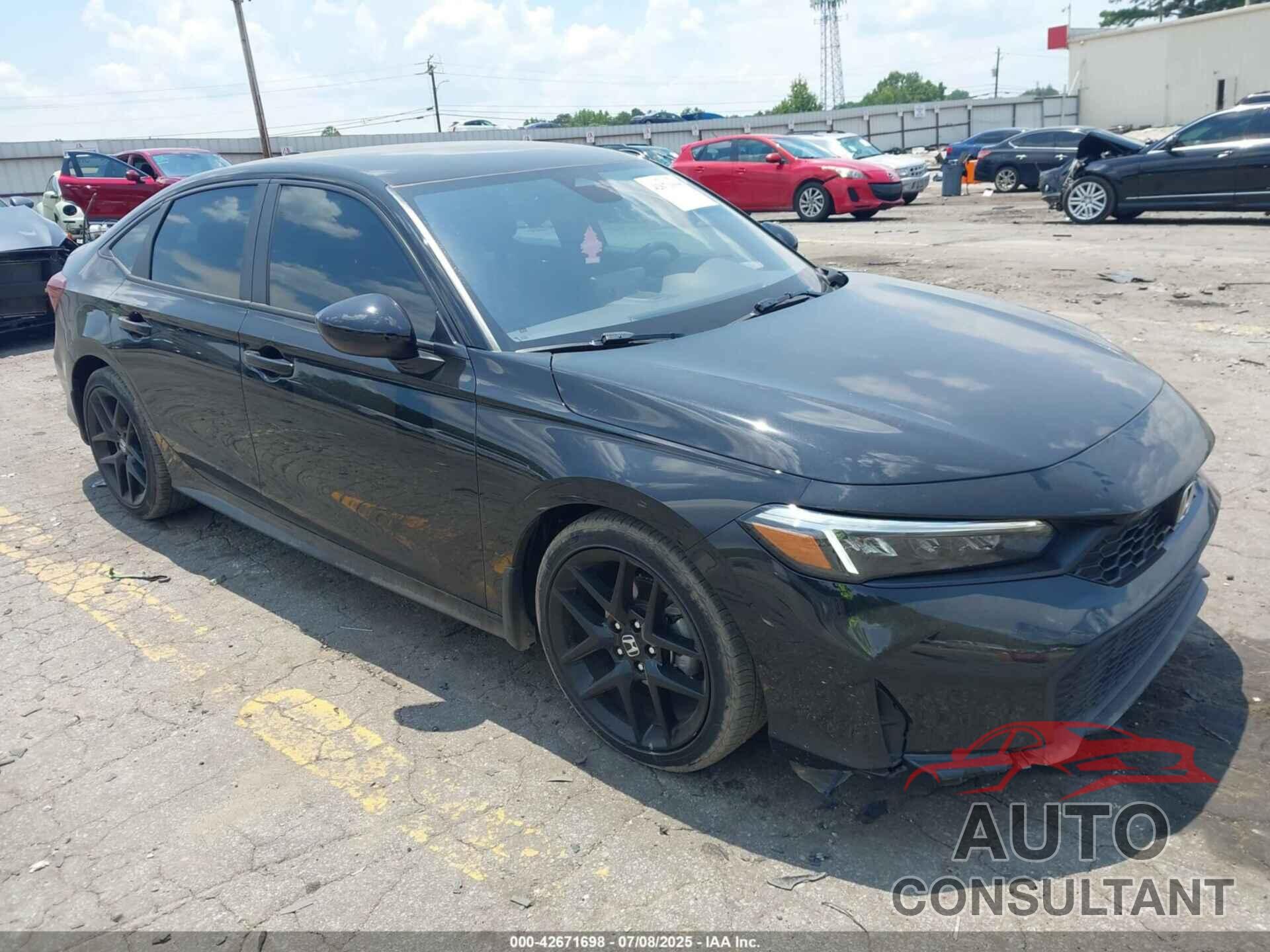 HONDA CIVIC 2025 - 2HGFE2F56SH501758
