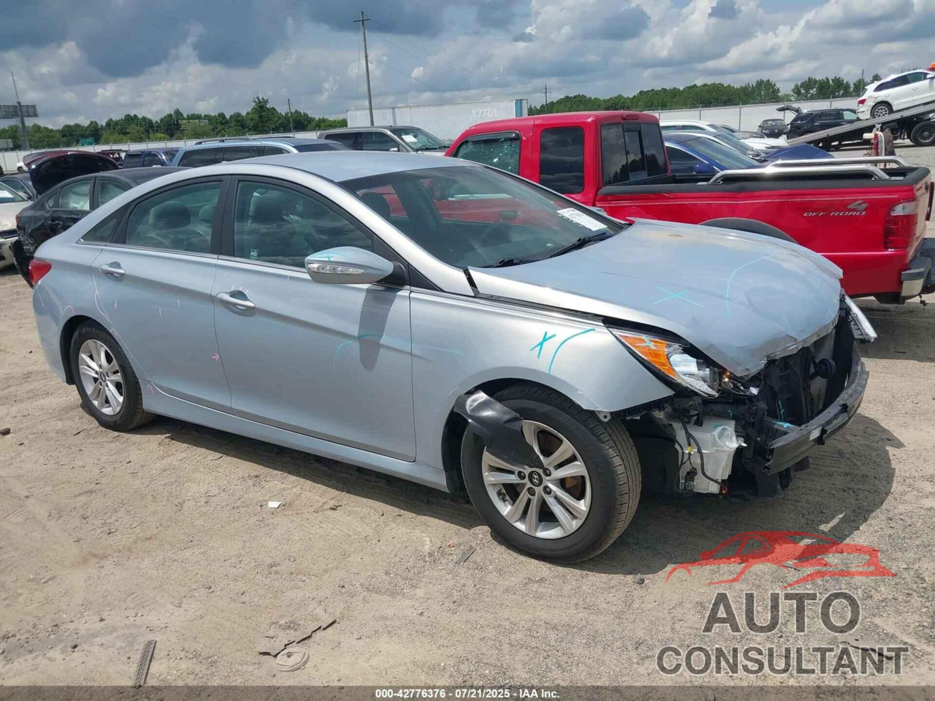 HYUNDAI SONATA 2014 - 5NPEB4ACXEH837185