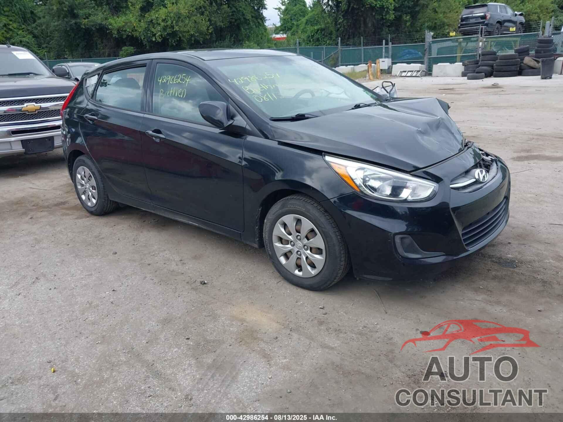 HYUNDAI ACCENT 2017 - KMHCT5AE0HU305767