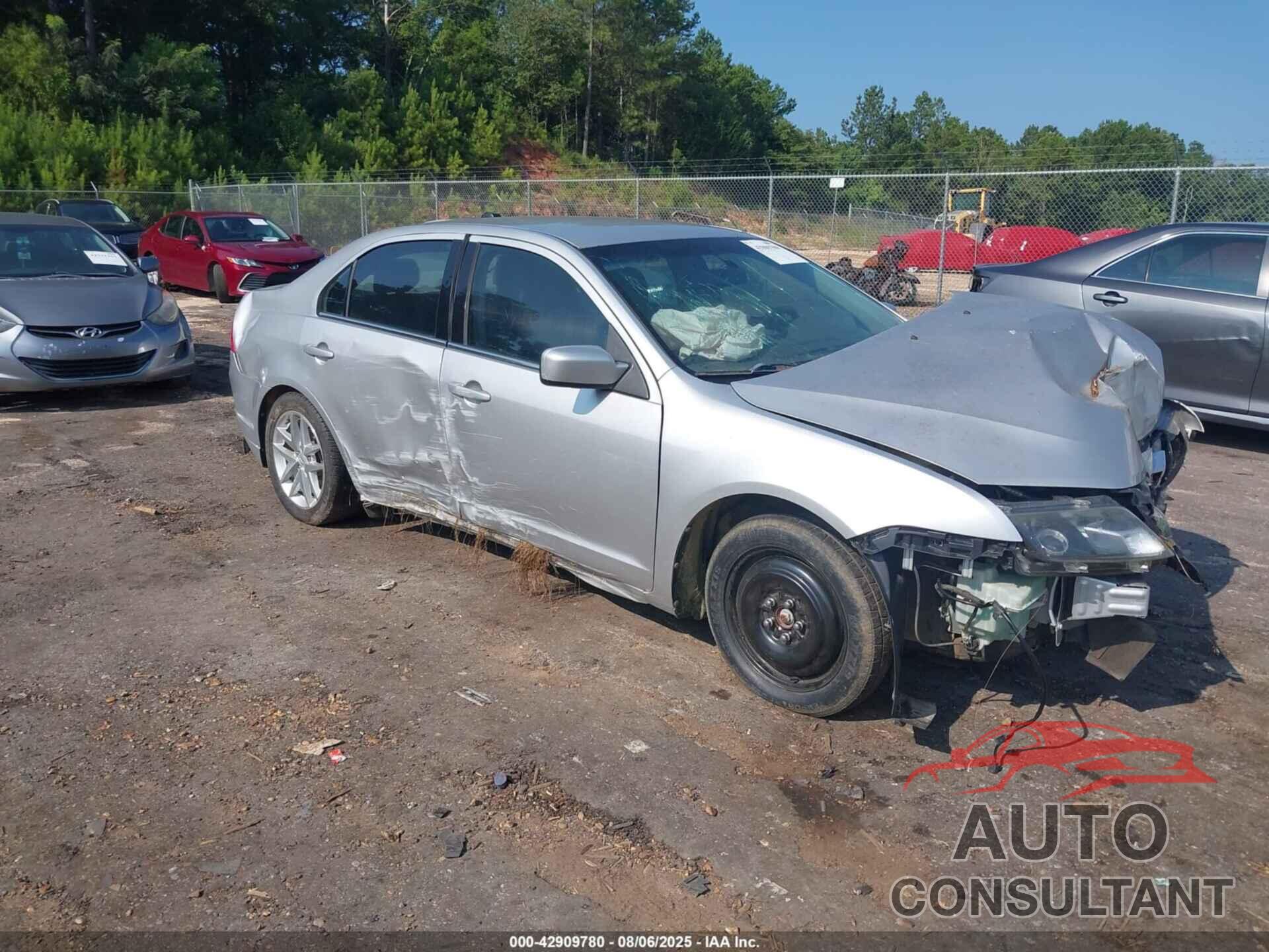 FORD FUSION 2012 - 3FAHP0JG4CR266402