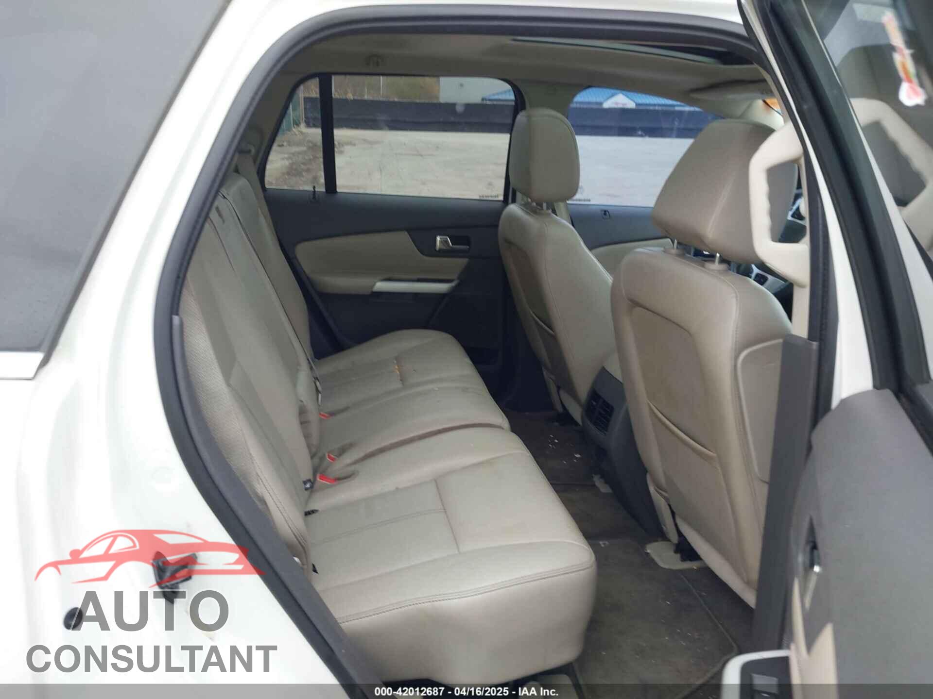 FORD EDGE 2012 - 2FMDK3K97CBA77102