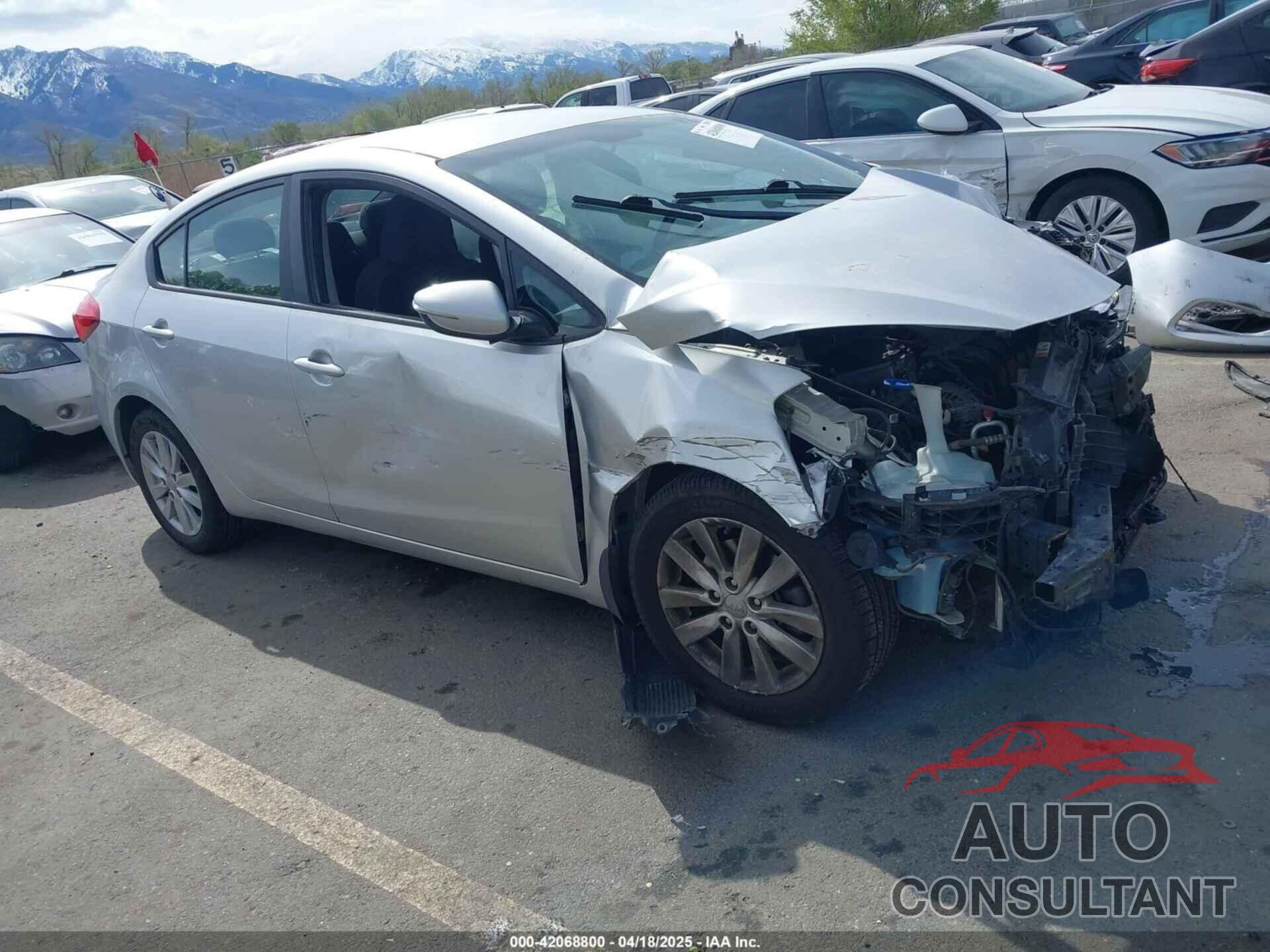 KIA FORTE 2014 - KNAFX4A62E5063303