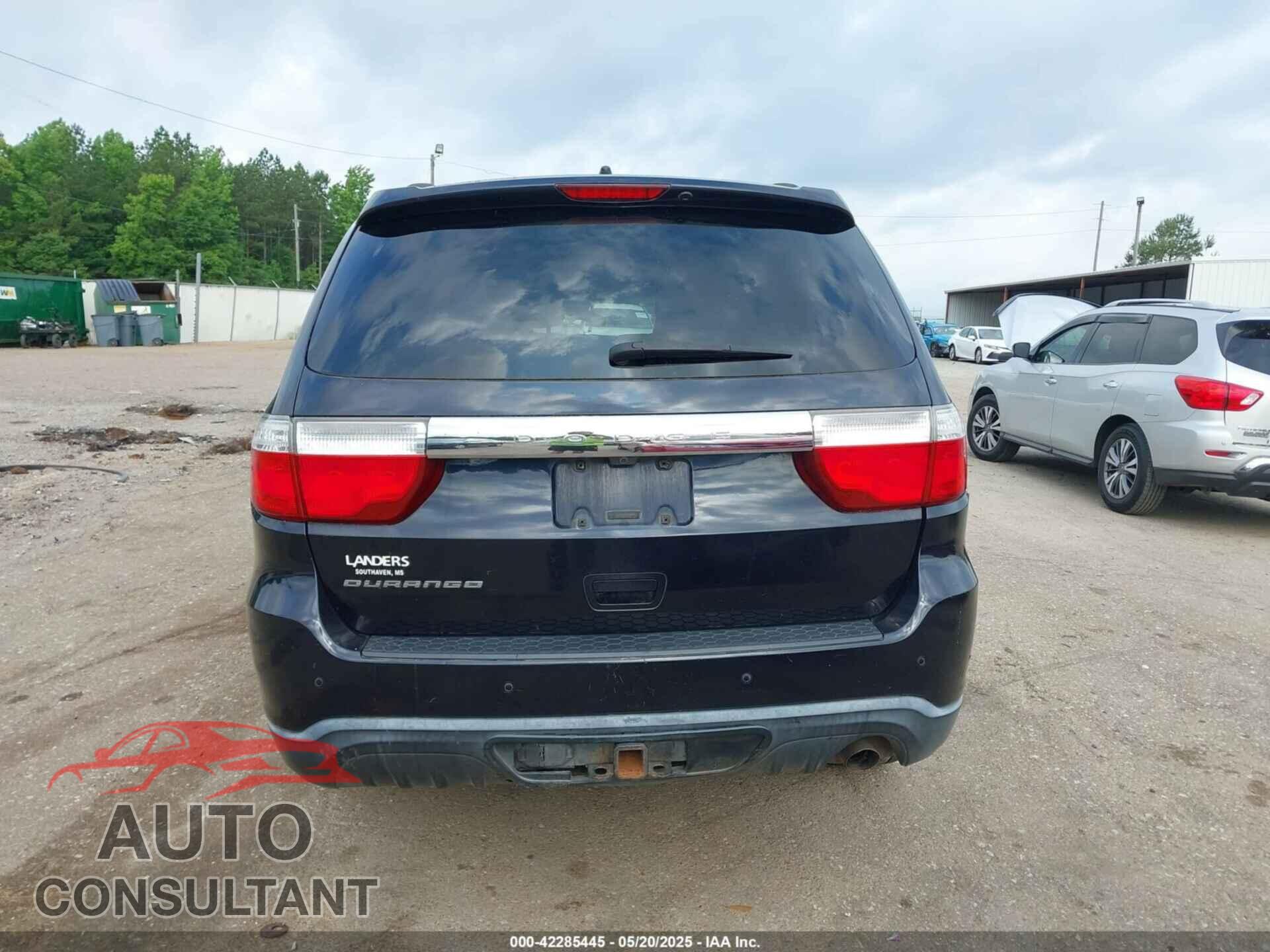DODGE DURANGO 2011 - 1D4RD2GG3BC623532