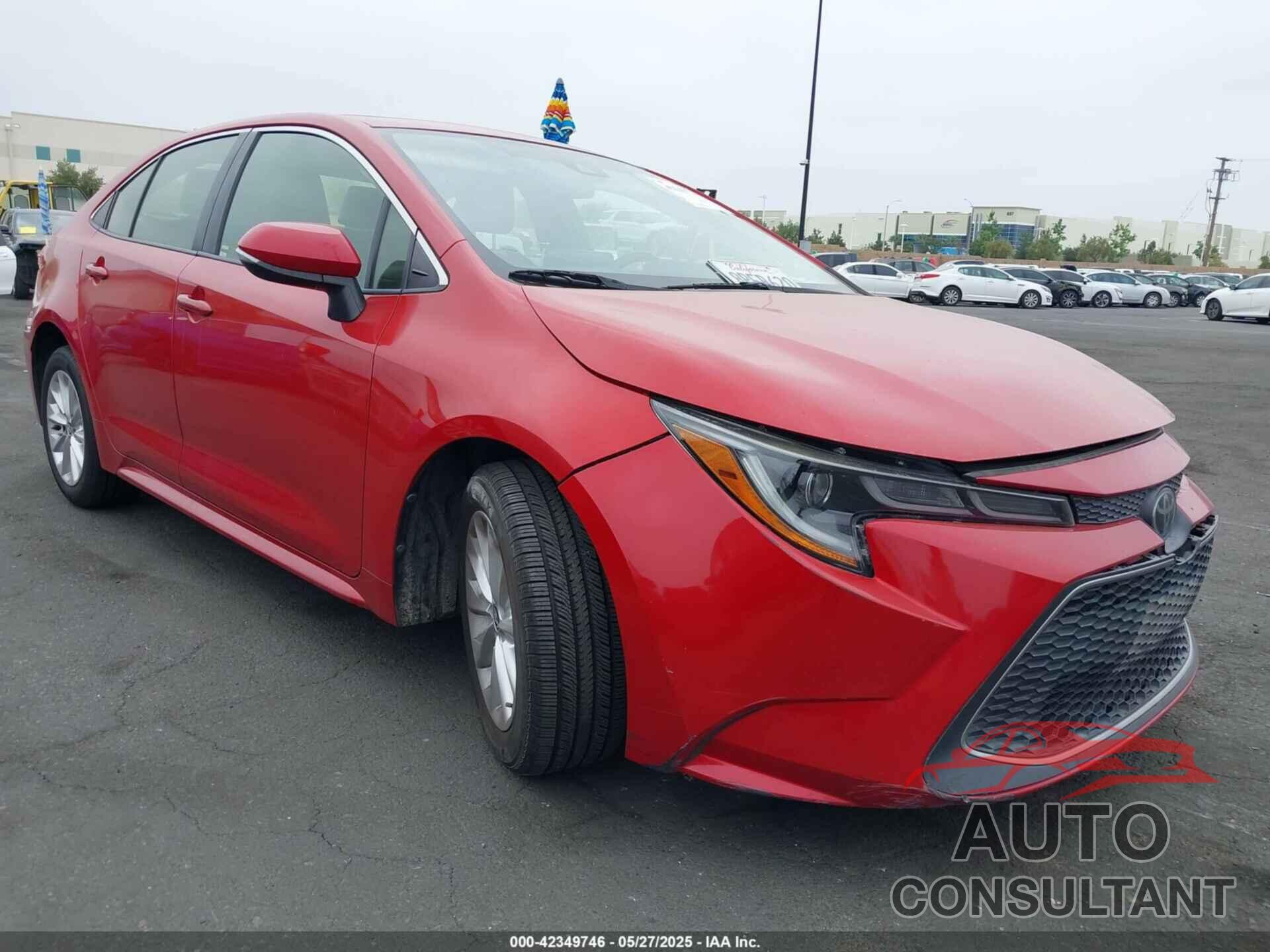 TOYOTA COROLLA 2020 - JTDFPRAE1LJ005078