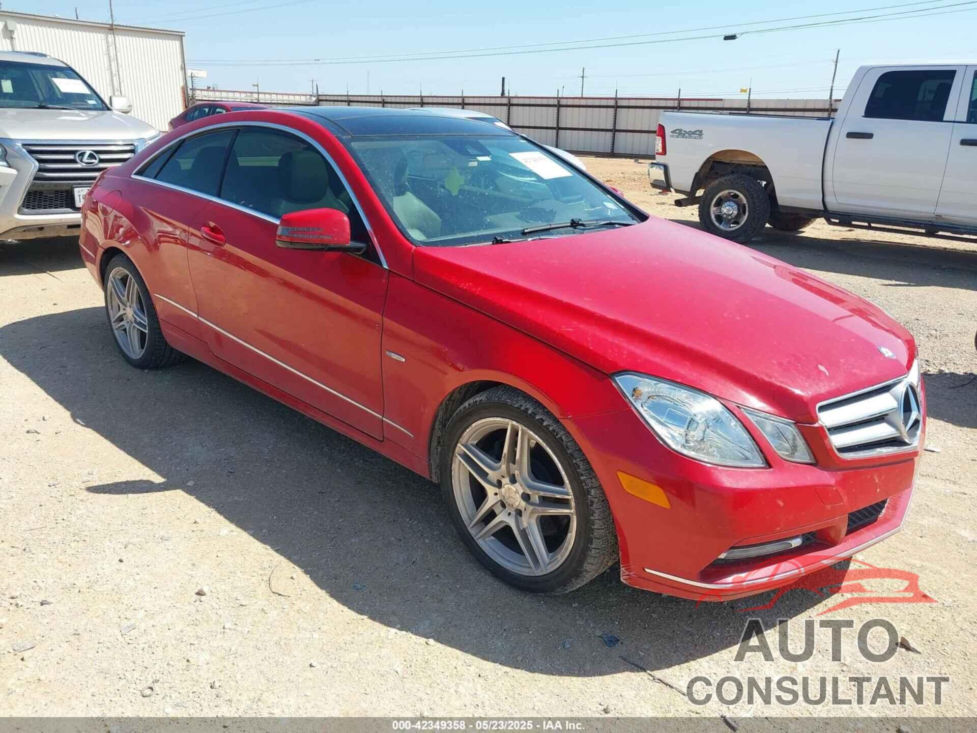 MERCEDES-BENZ E 350 2012 - WDDKJ5KB8CF167148