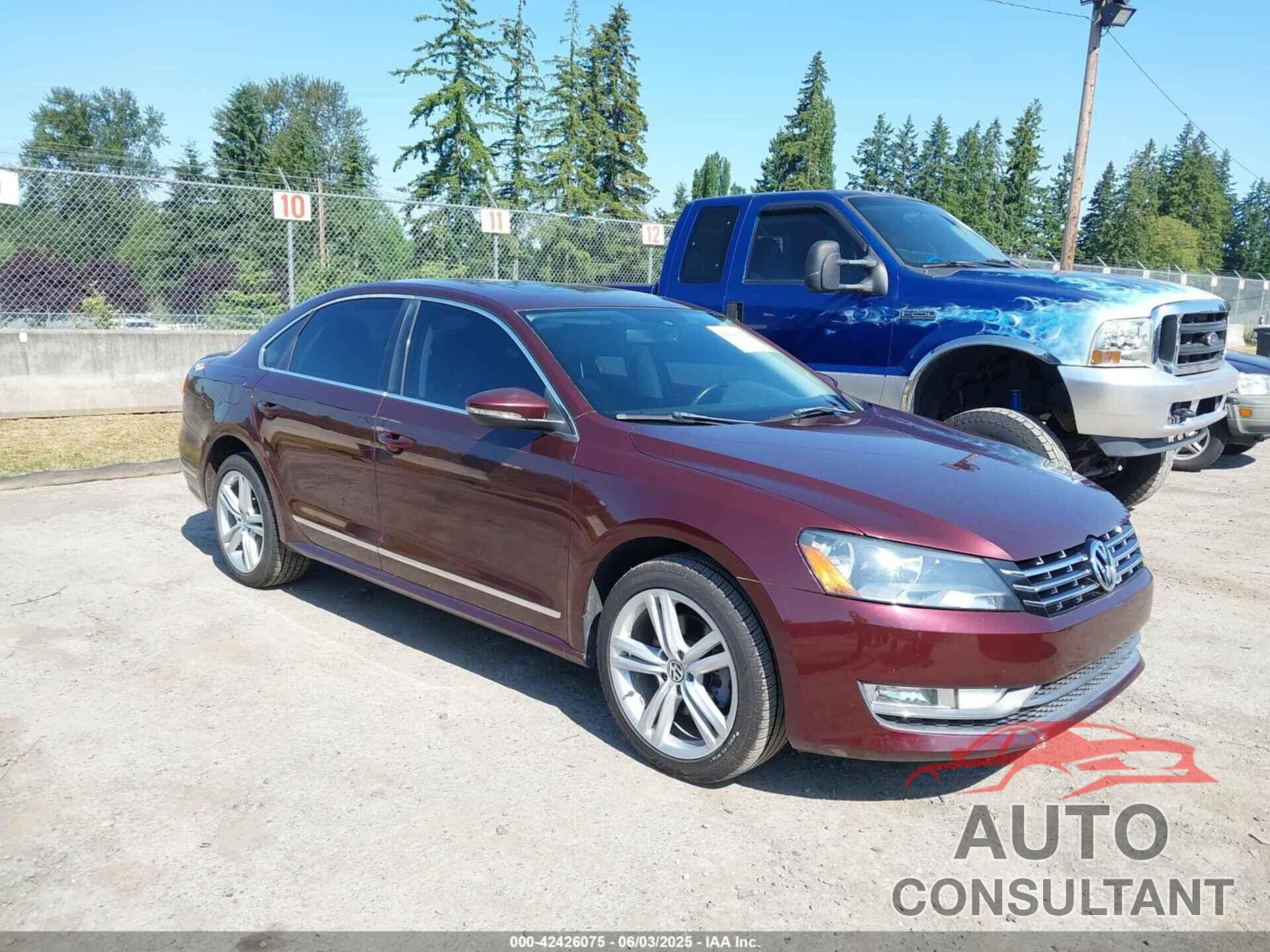 VOLKSWAGEN PASSAT 2012 - 1VWCM7A36CC057175