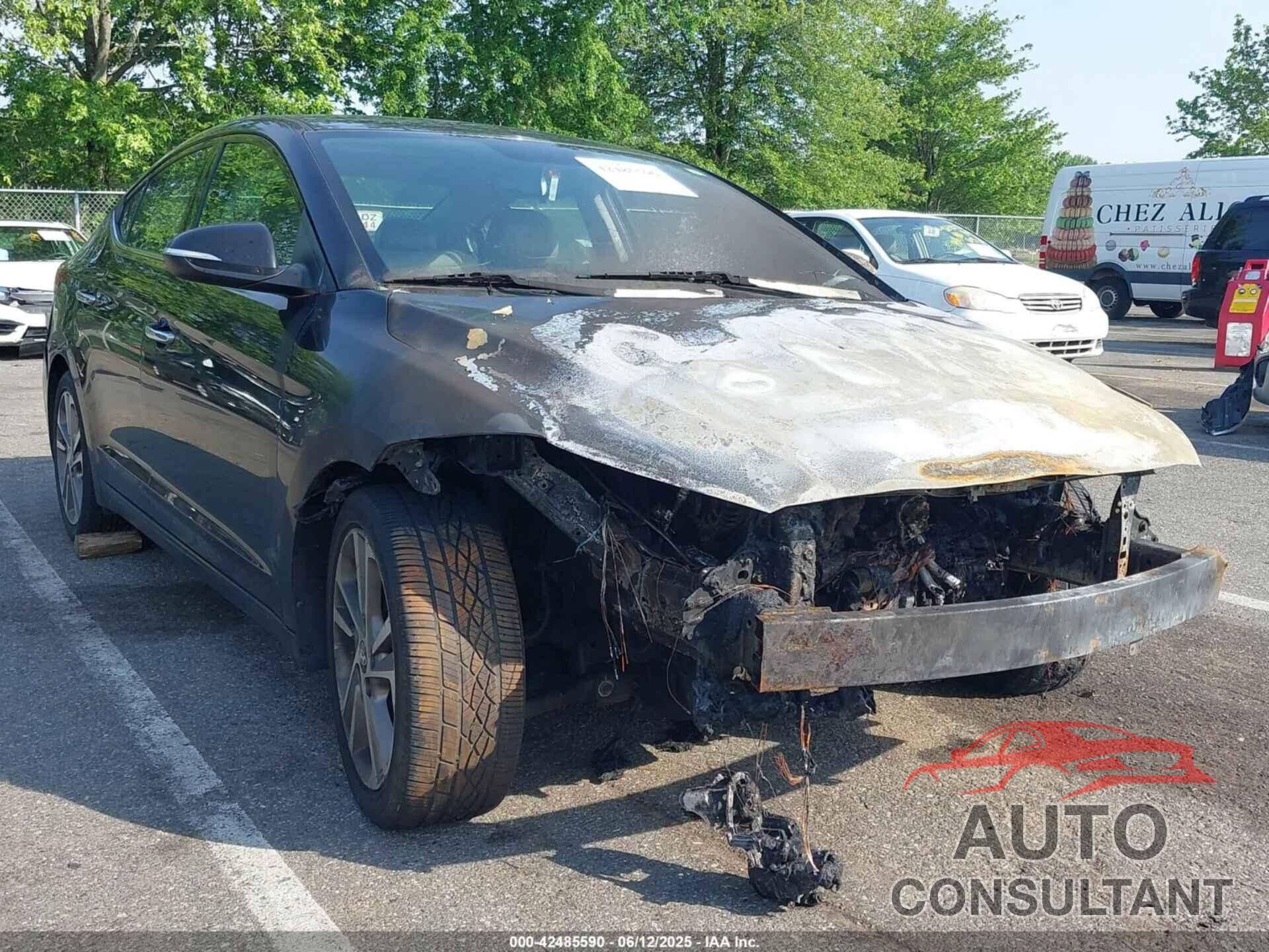 HYUNDAI ELANTRA 2017 - 5NPD84LF3HH056983