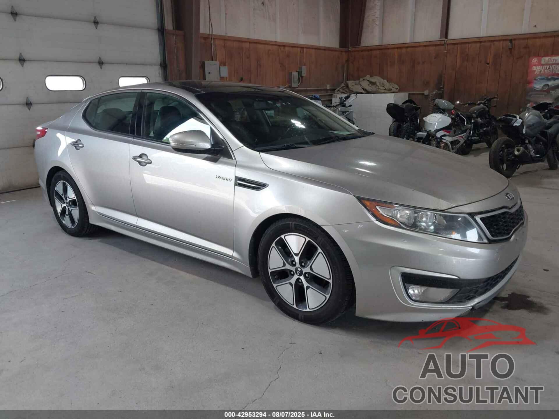 KIA OPTIMA HYBRID 2013 - KNAGM4AD6D5060401