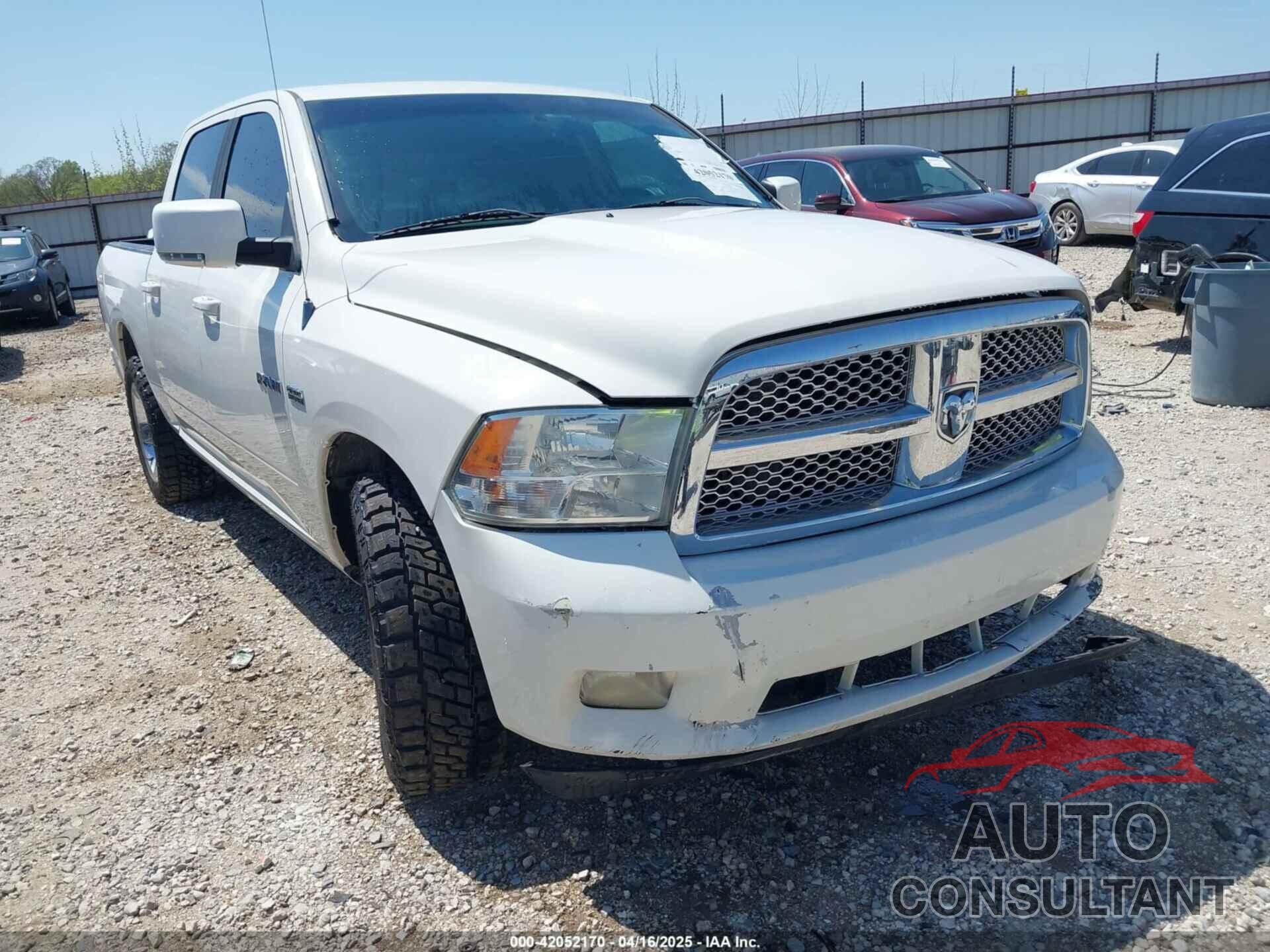 DODGE RAM 1500 2009 - 1D3HB13T19S794525