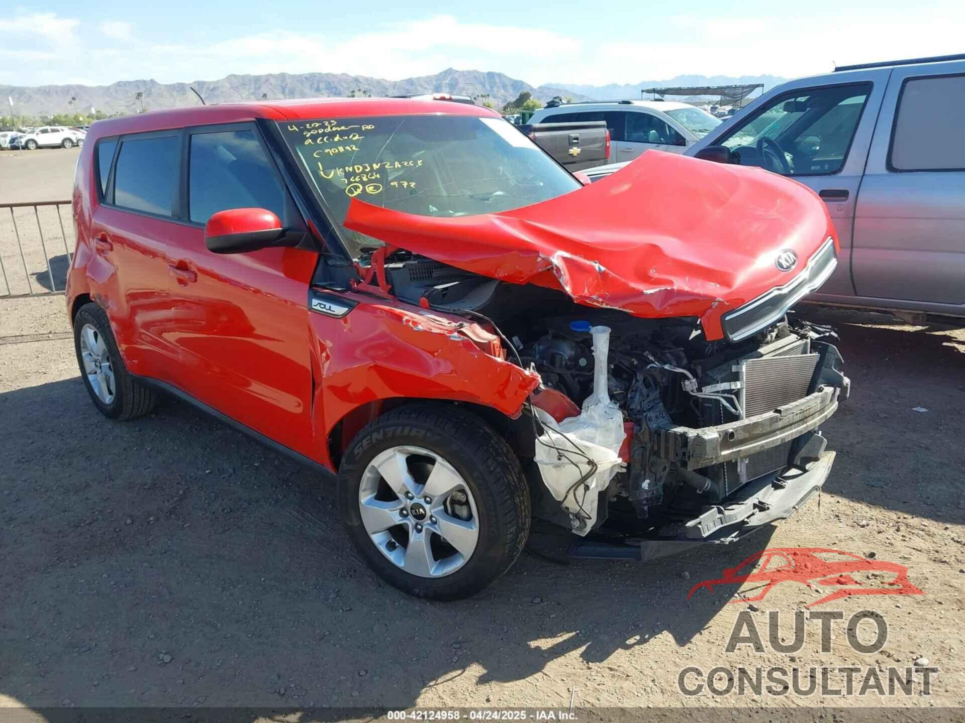 KIA SOUL 2019 - KNDJN2A26K7668364