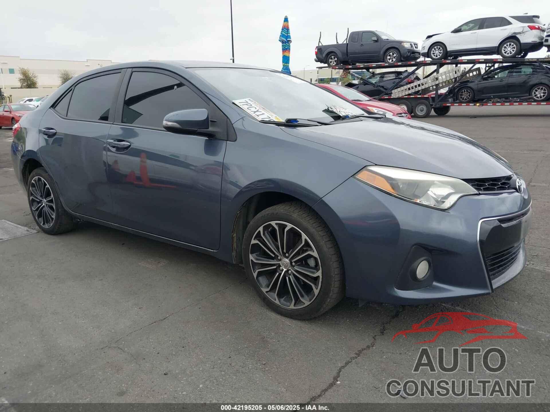 TOYOTA COROLLA 2016 - 5YFBURHE4GP391414