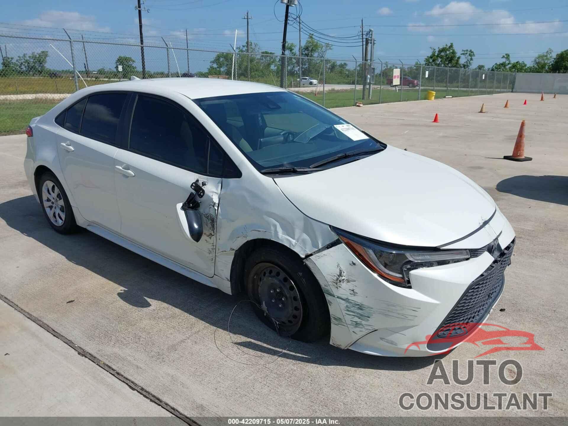 TOYOTA COROLLA 2021 - JTDEPMAE4MJ130737