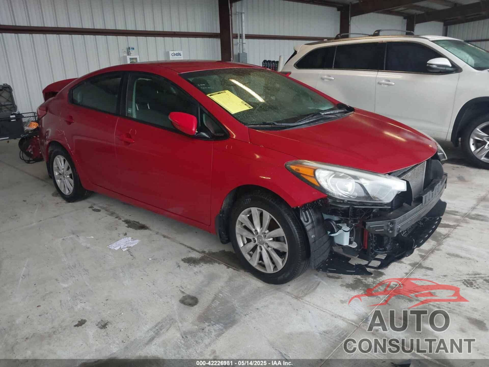 KIA FORTE 2014 - KNAFX4A67E5189947