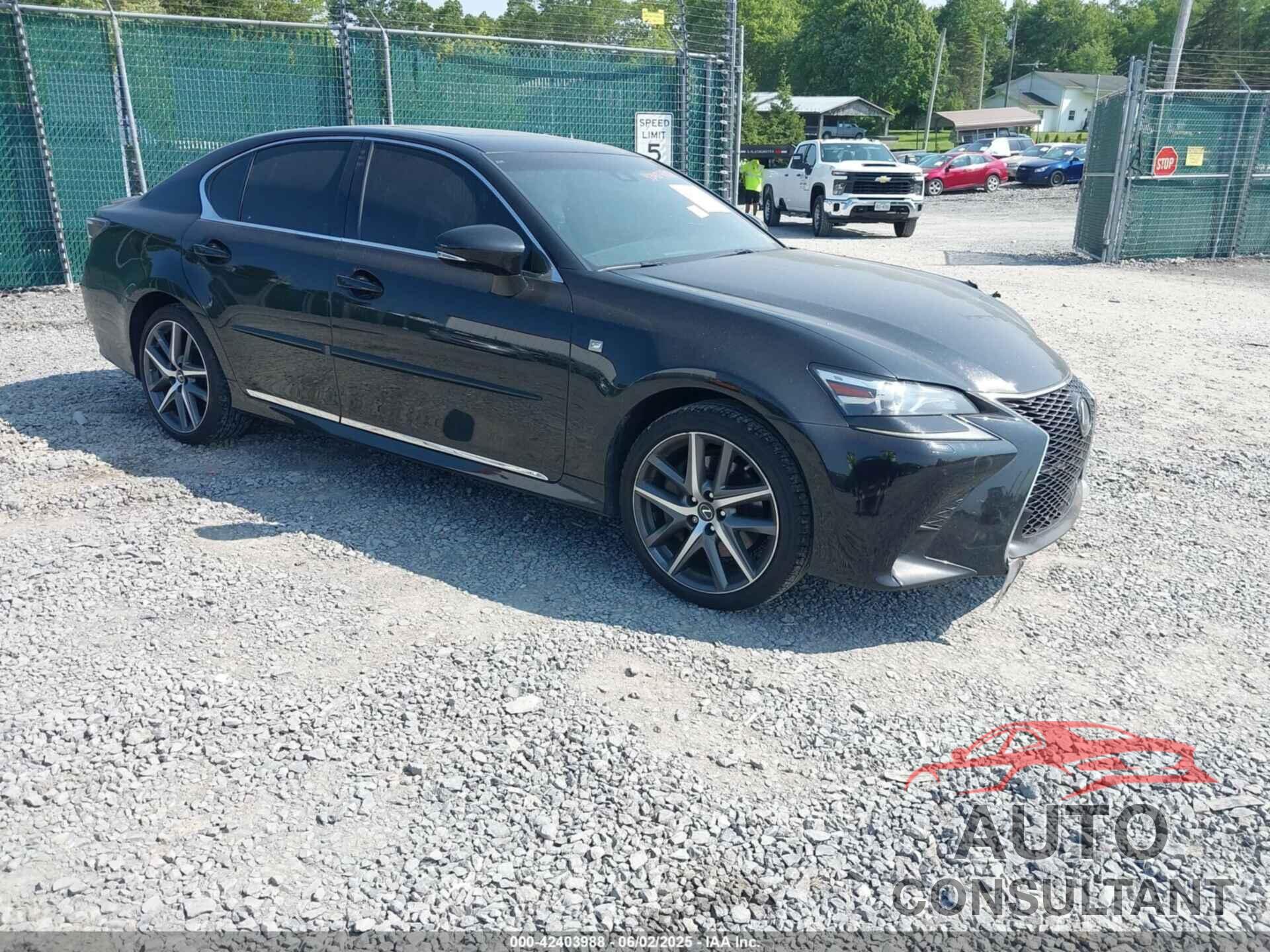 LEXUS GS 350 2016 - JTHCZ1BL8GA003022