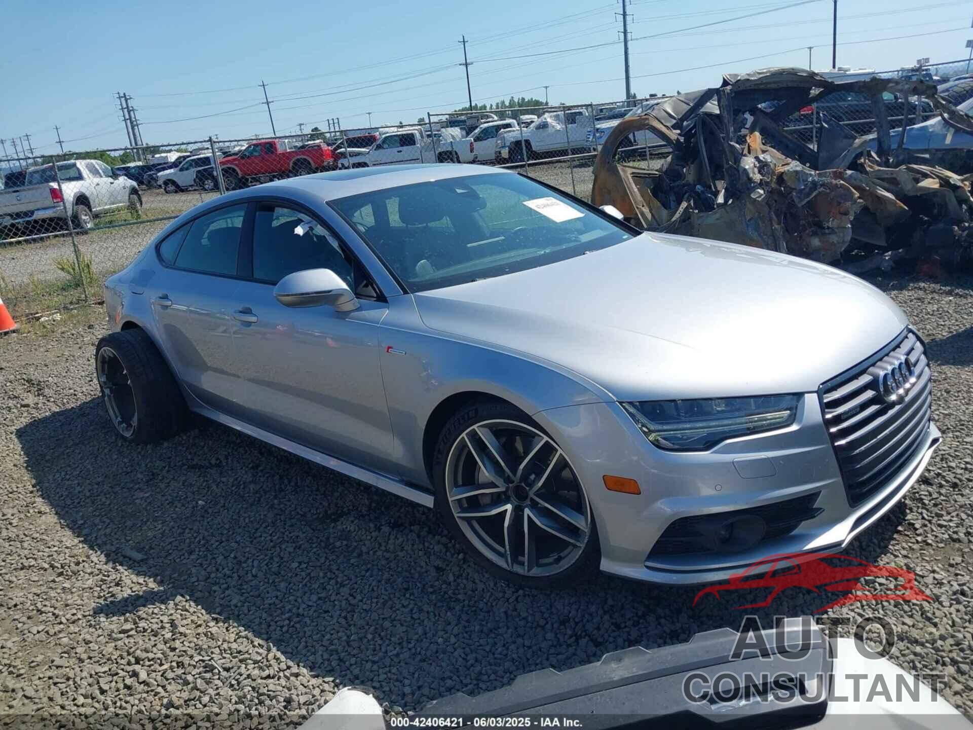 AUDI A7 2016 - WAU2GAFC5GN069837