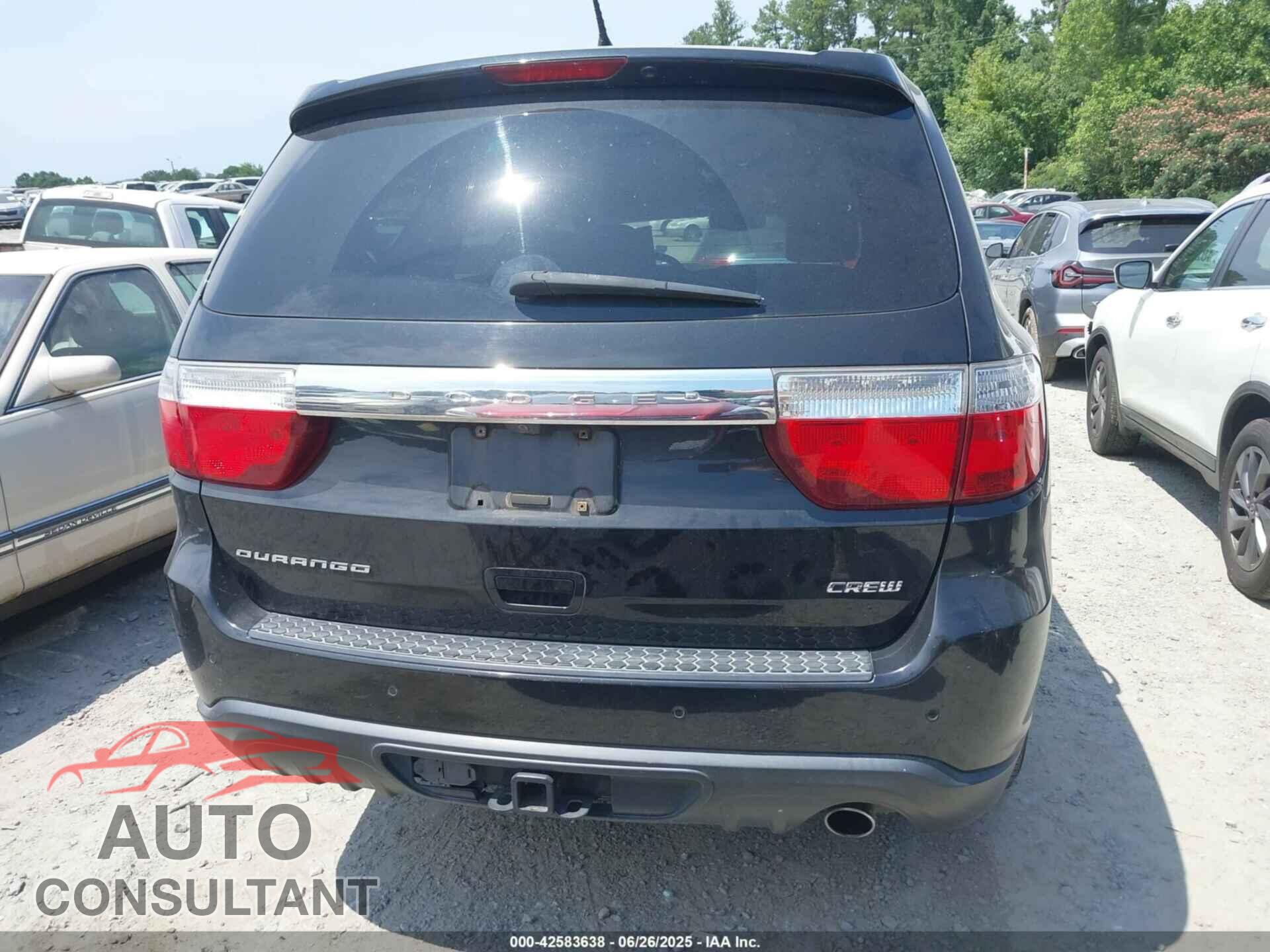DODGE DURANGO 2012 - 1C4RDHDG1CC173031