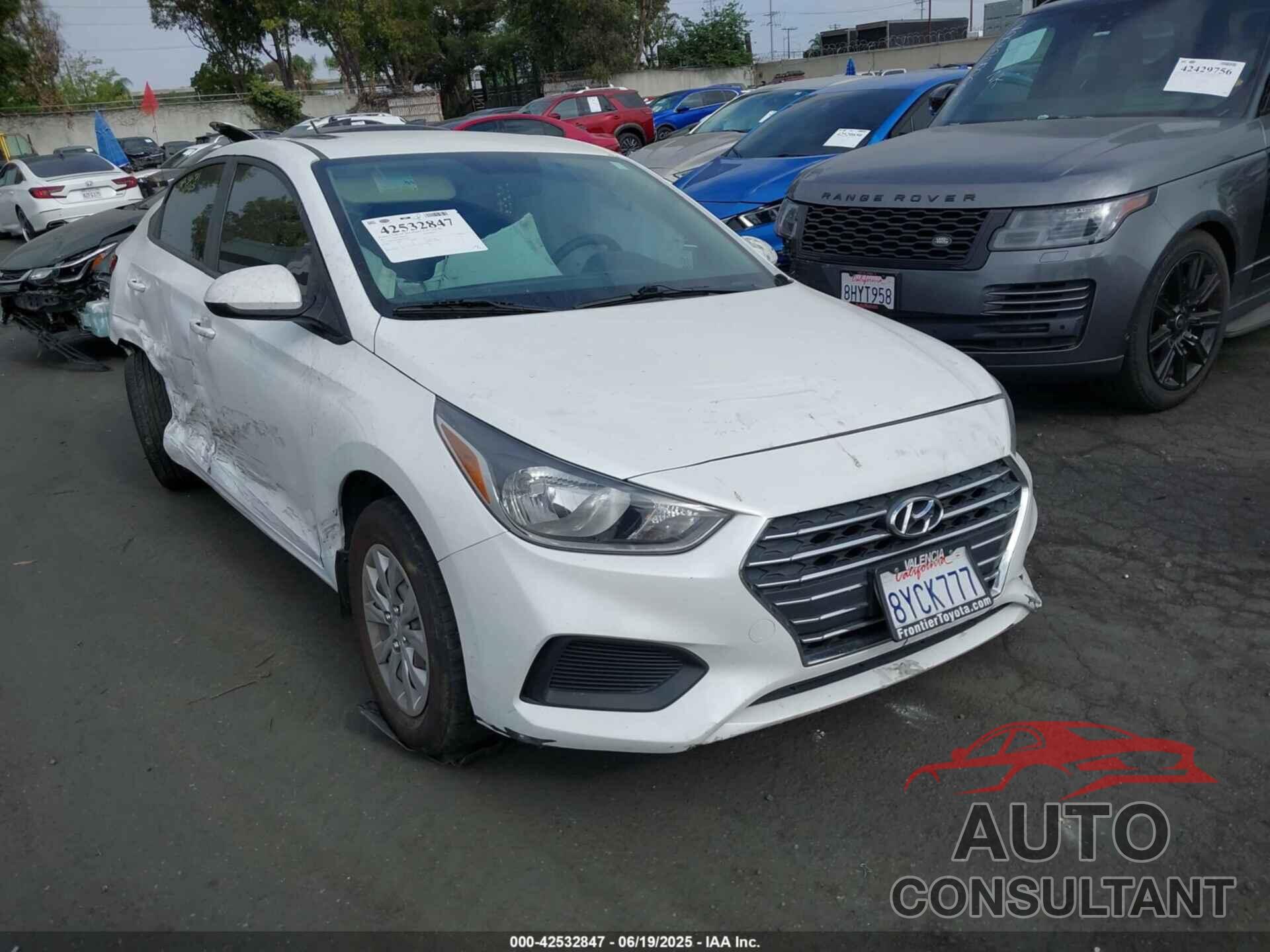 HYUNDAI ACCENT 2021 - 3KPC24A68ME132678