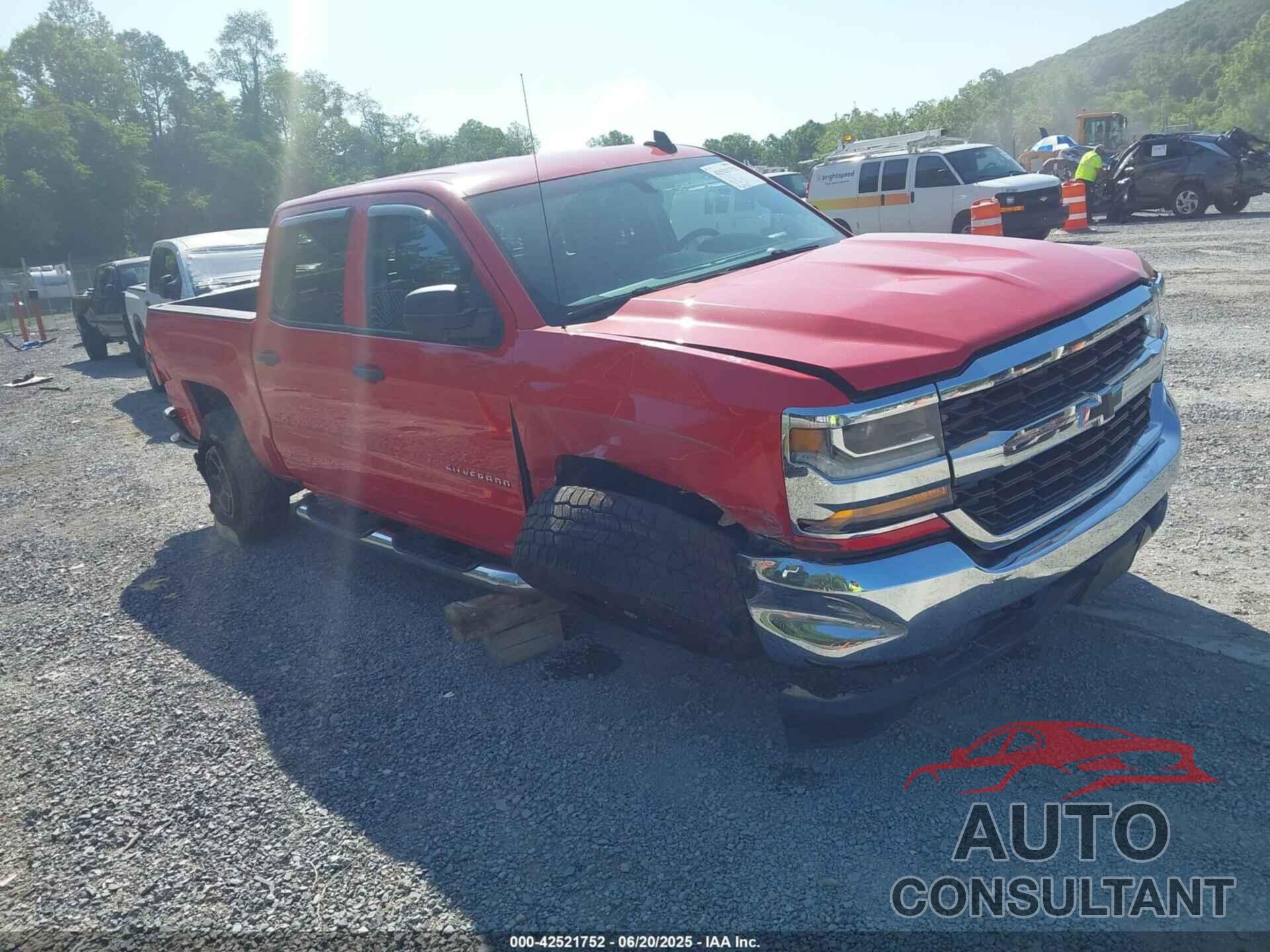 CHEVROLET SILVERADO 1500 2016 - 3GCUKNEC9GG374527