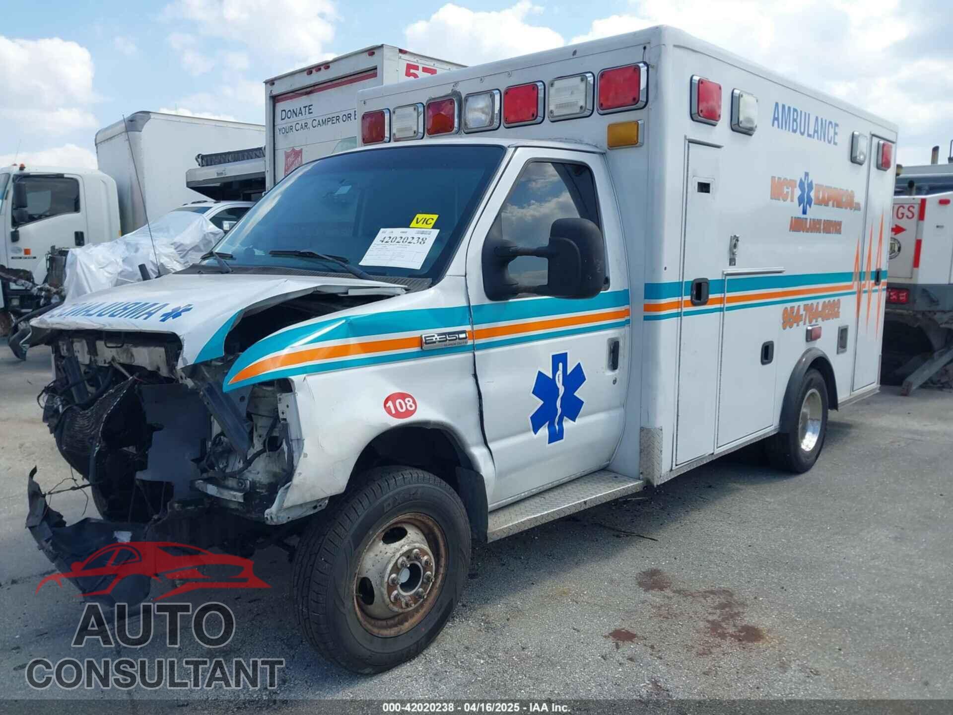 FORD E-350 CUTAWAY 2016 - 1FDWE3FS0GDC32389