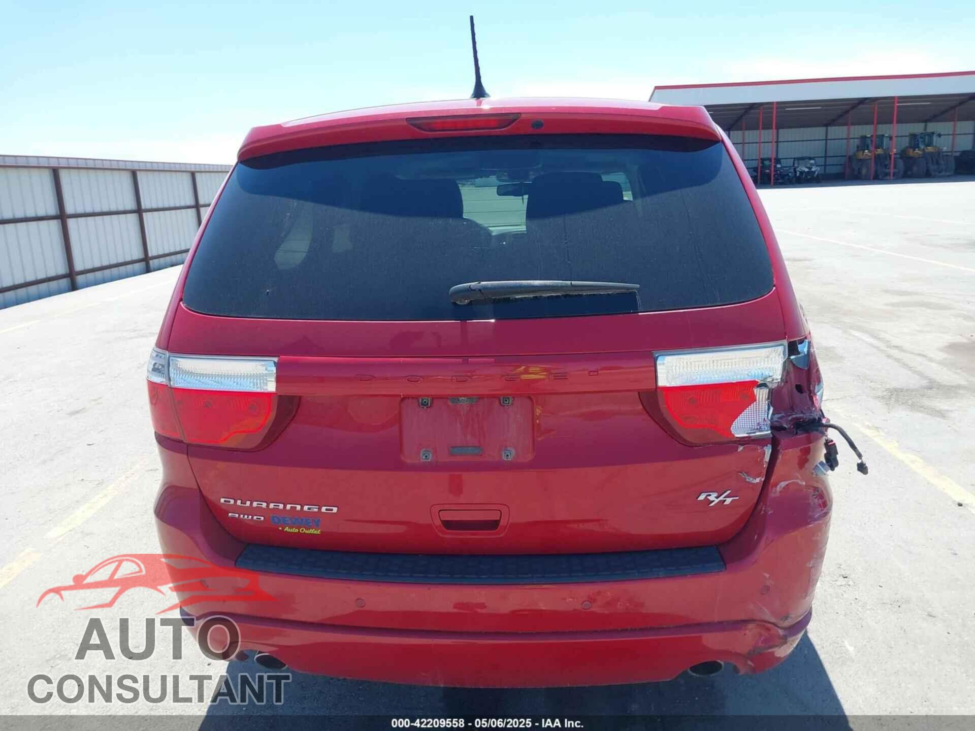 DODGE DURANGO 2013 - 1C4SDJCTXDC697240