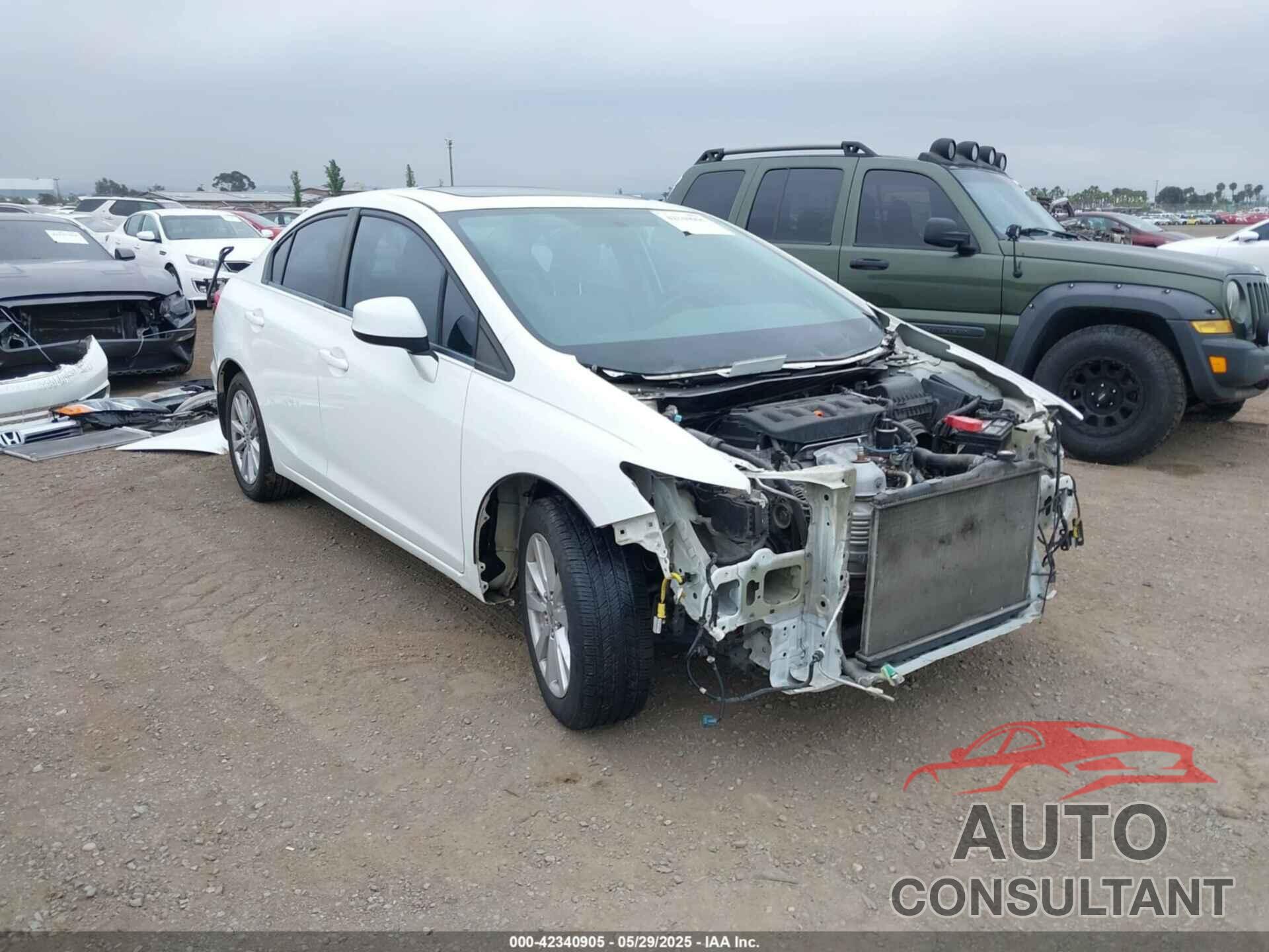 HONDA CIVIC 2012 - 2HGFB2F81CH545722