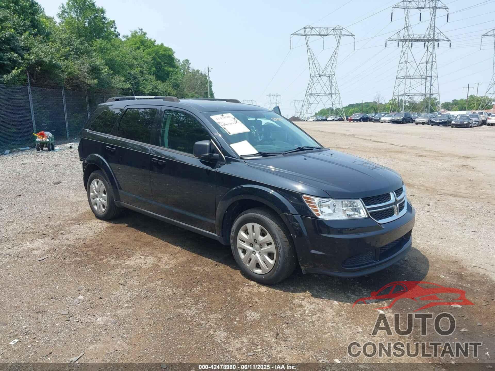 DODGE JOURNEY 2018 - 3C4PDCABXJT309841