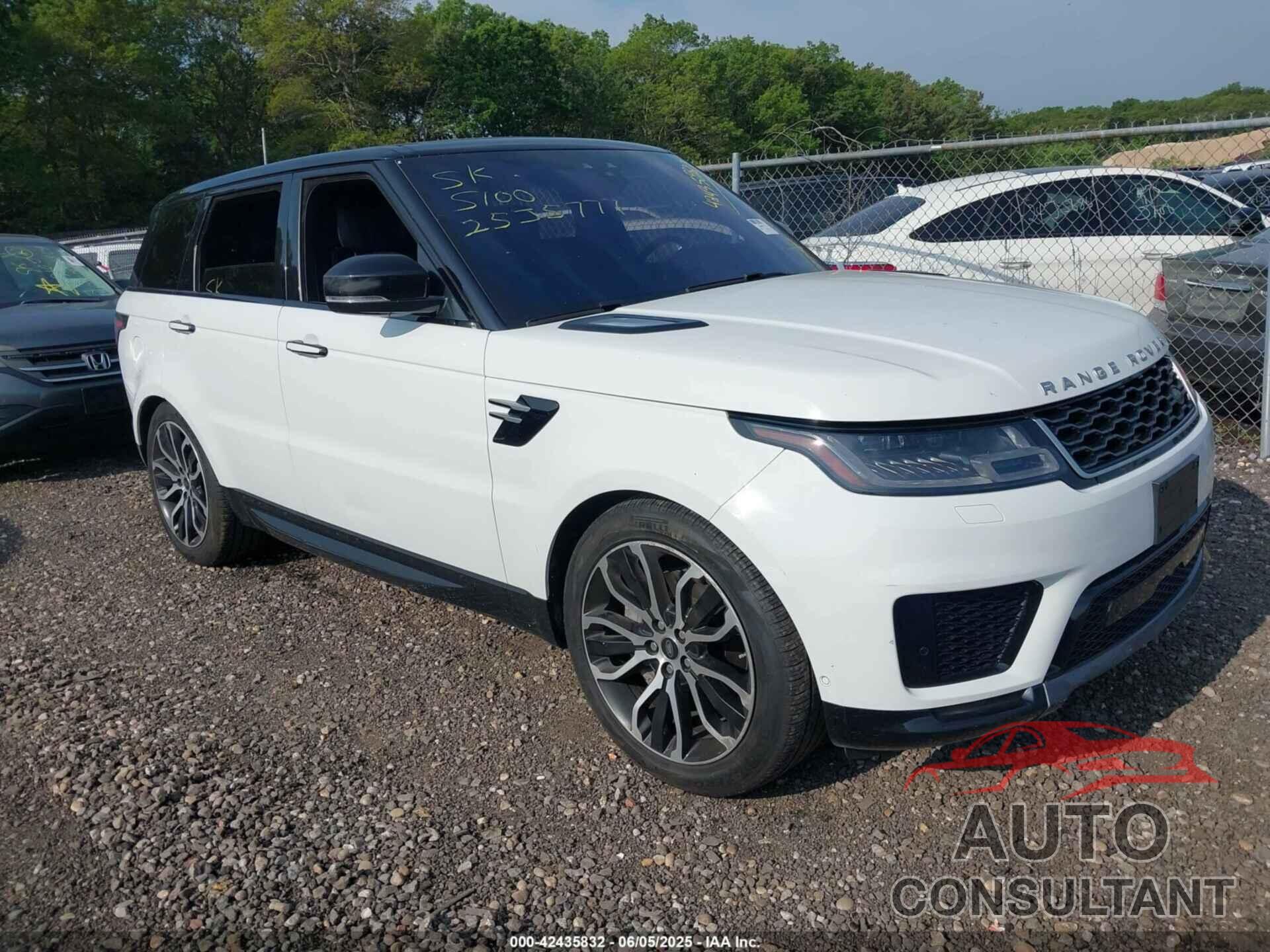 LAND ROVER RANGE ROVER SPORT 2018 - SALWR2RV8JA800107