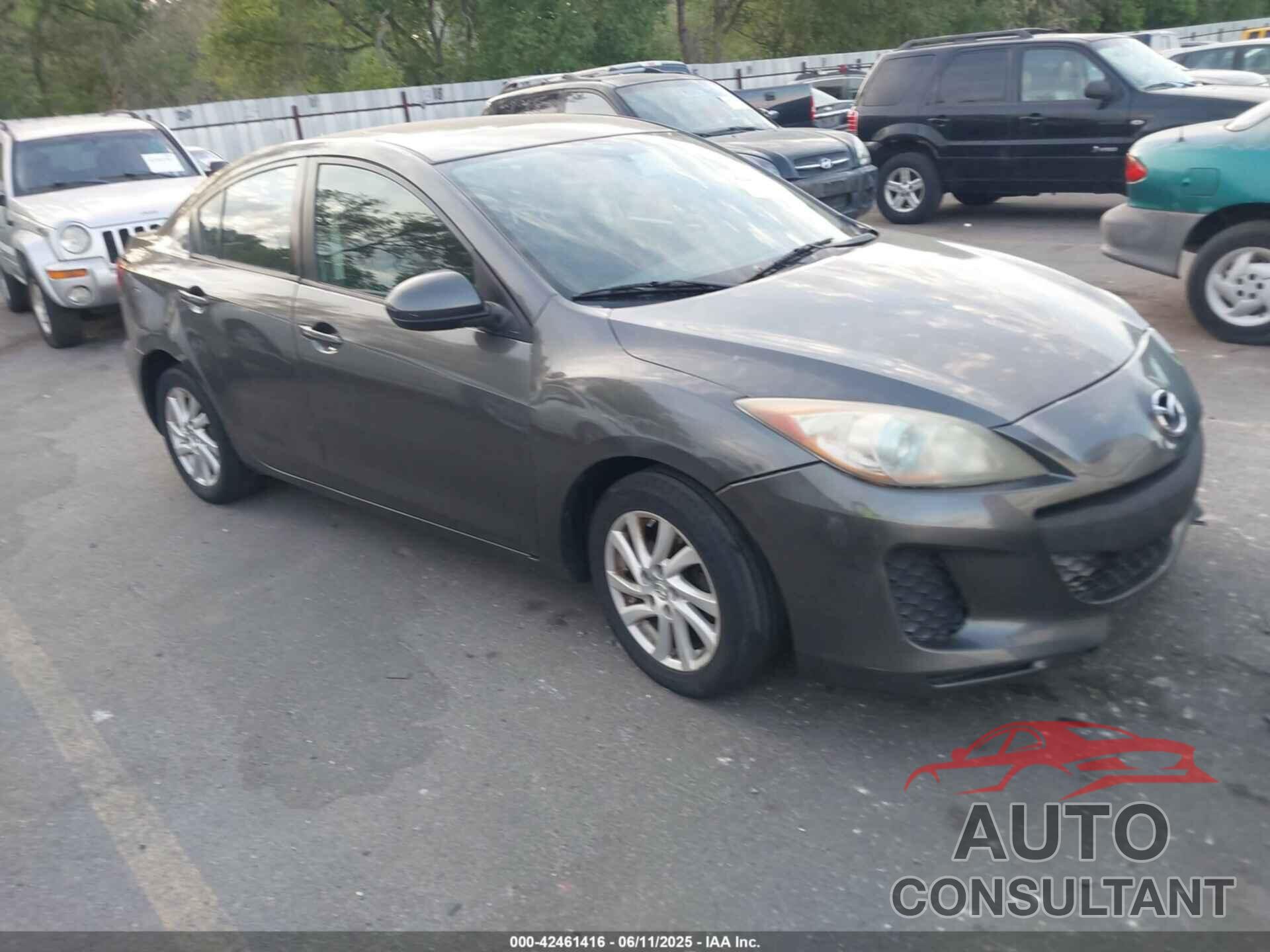 MAZDA 3 2012 - JM1BL1V83C1698669