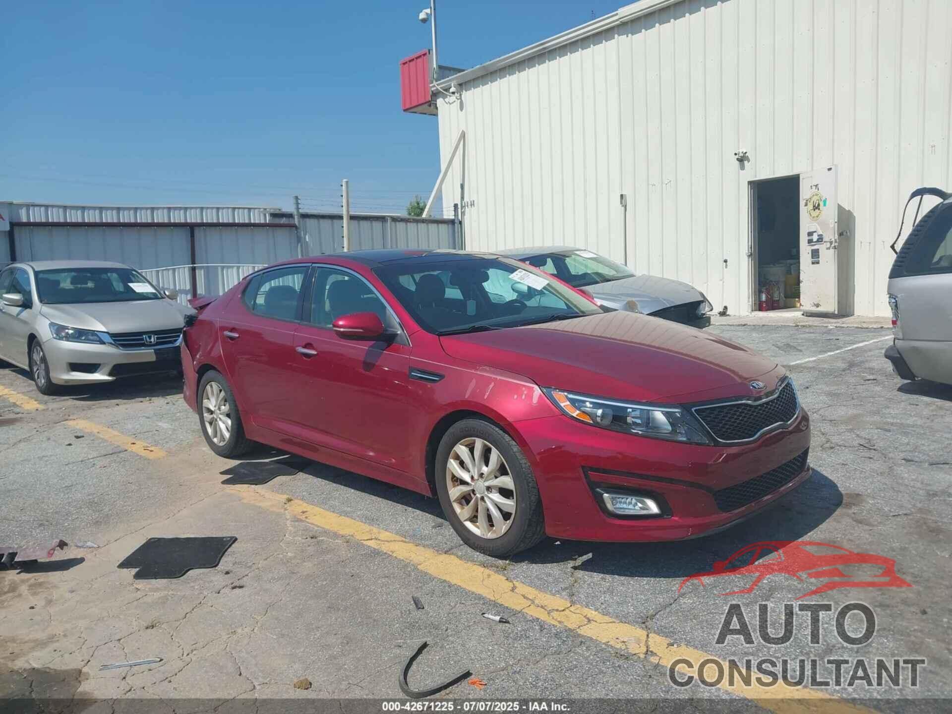 KIA OPTIMA 2014 - 5XXGN4A78EG339565