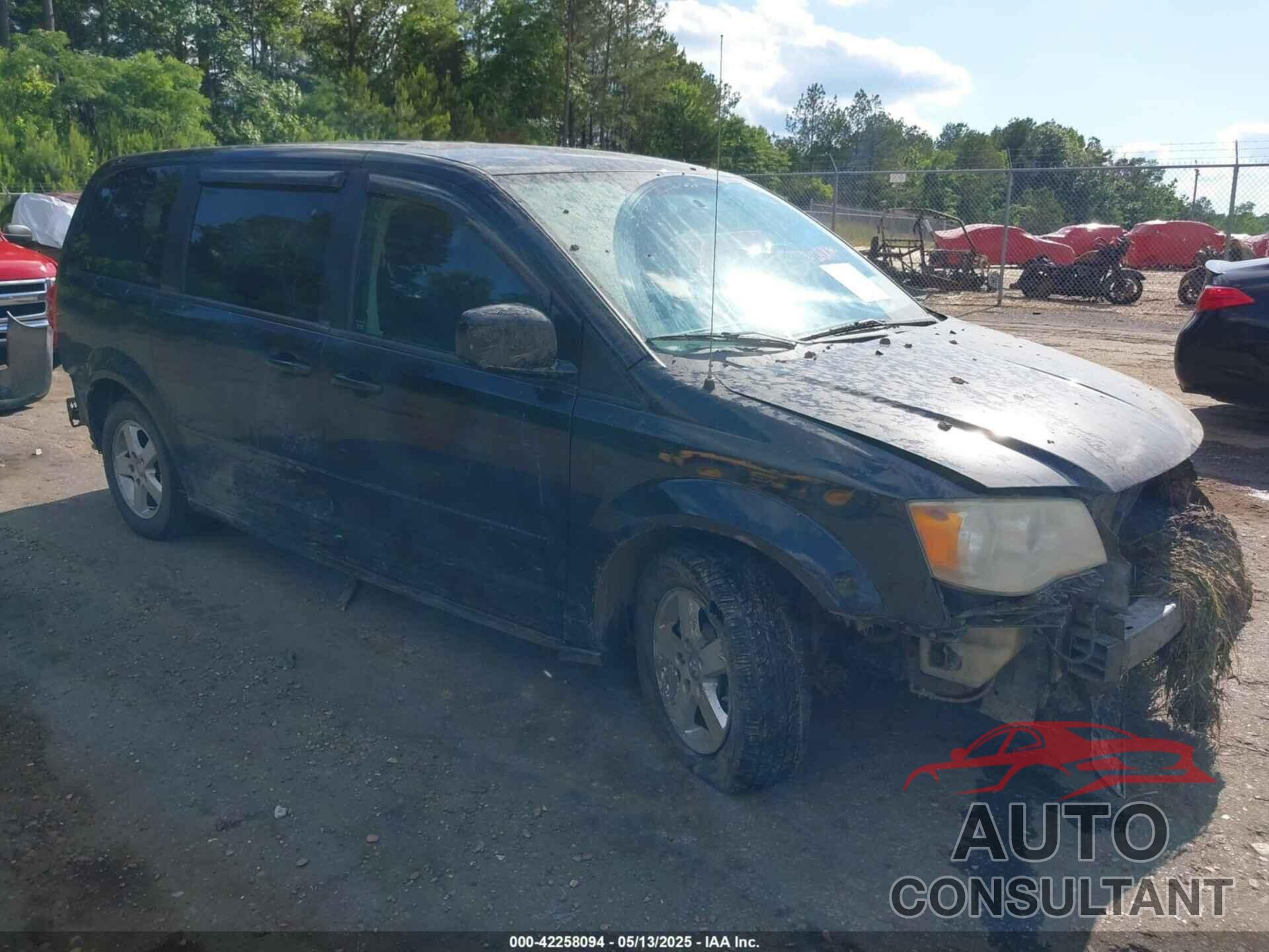 DODGE GRAND CARAVAN 2013 - 2C4RDGCGXDR528685