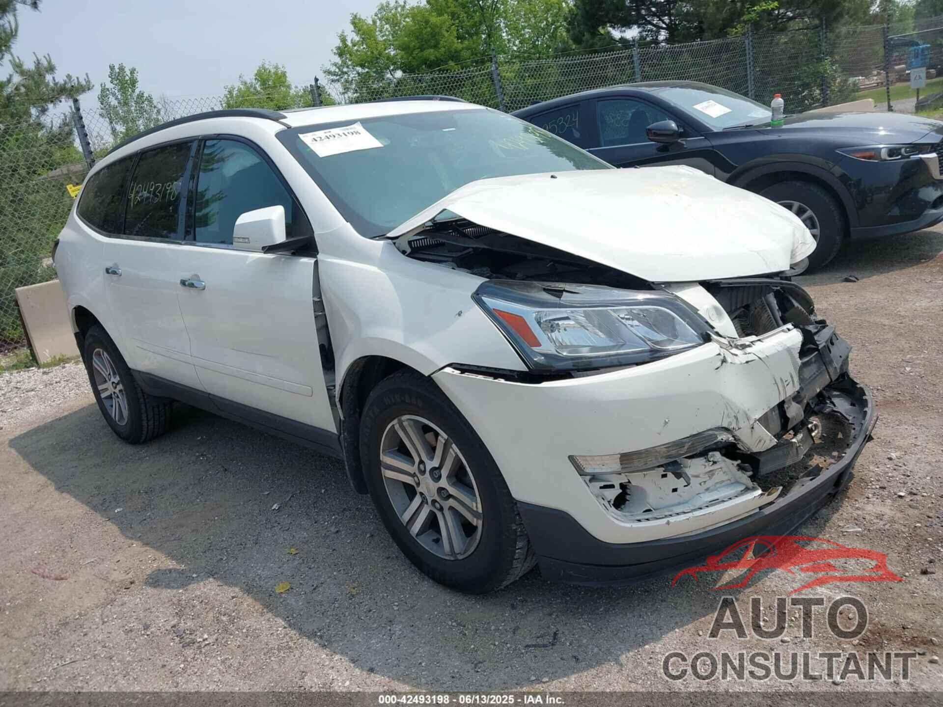 CHEVROLET TRAVERSE 2015 - 1GNKVHKD6FJ135079