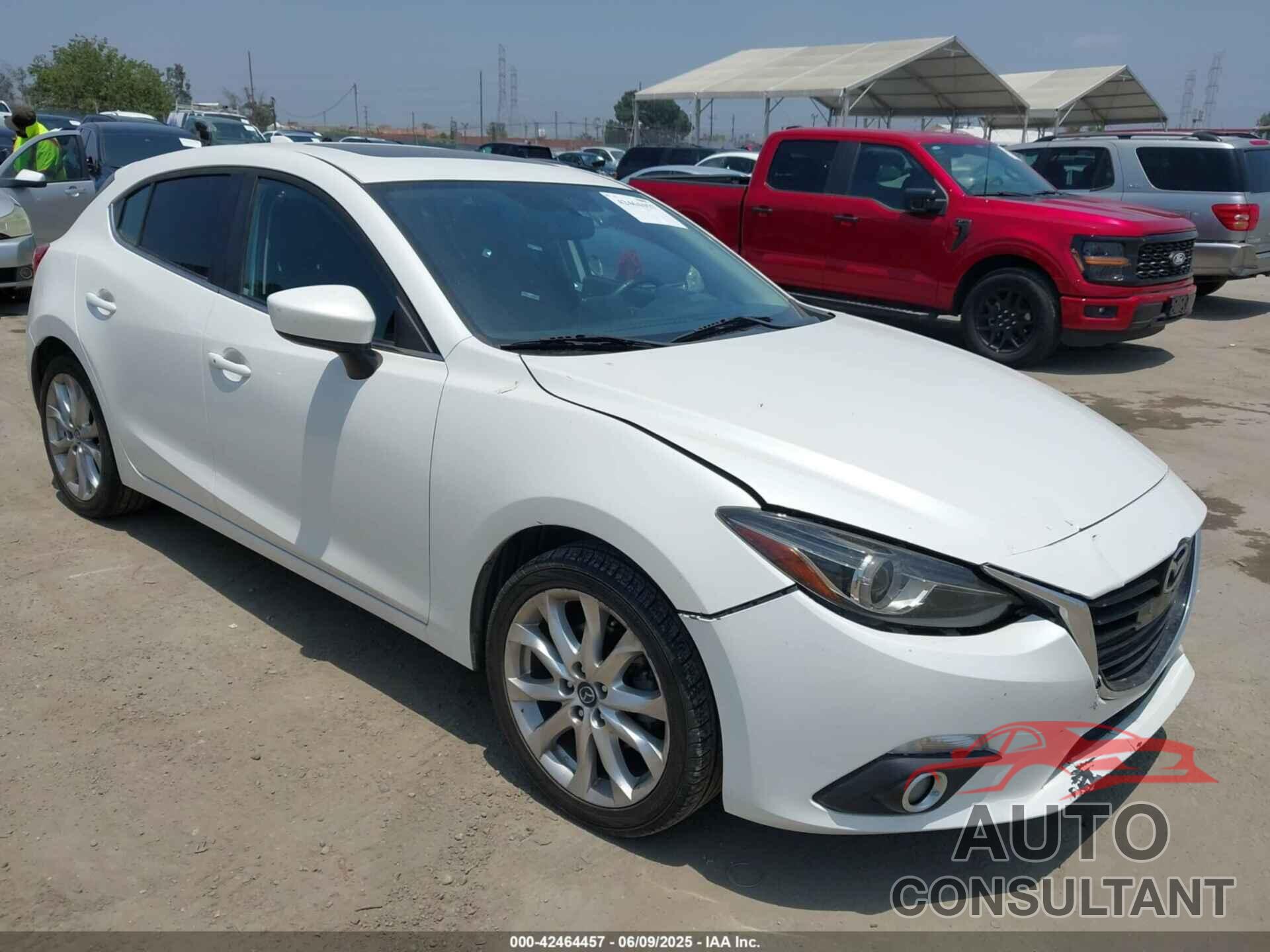 MAZDA MAZDA3 2015 - JM1BM1M3XF1258343