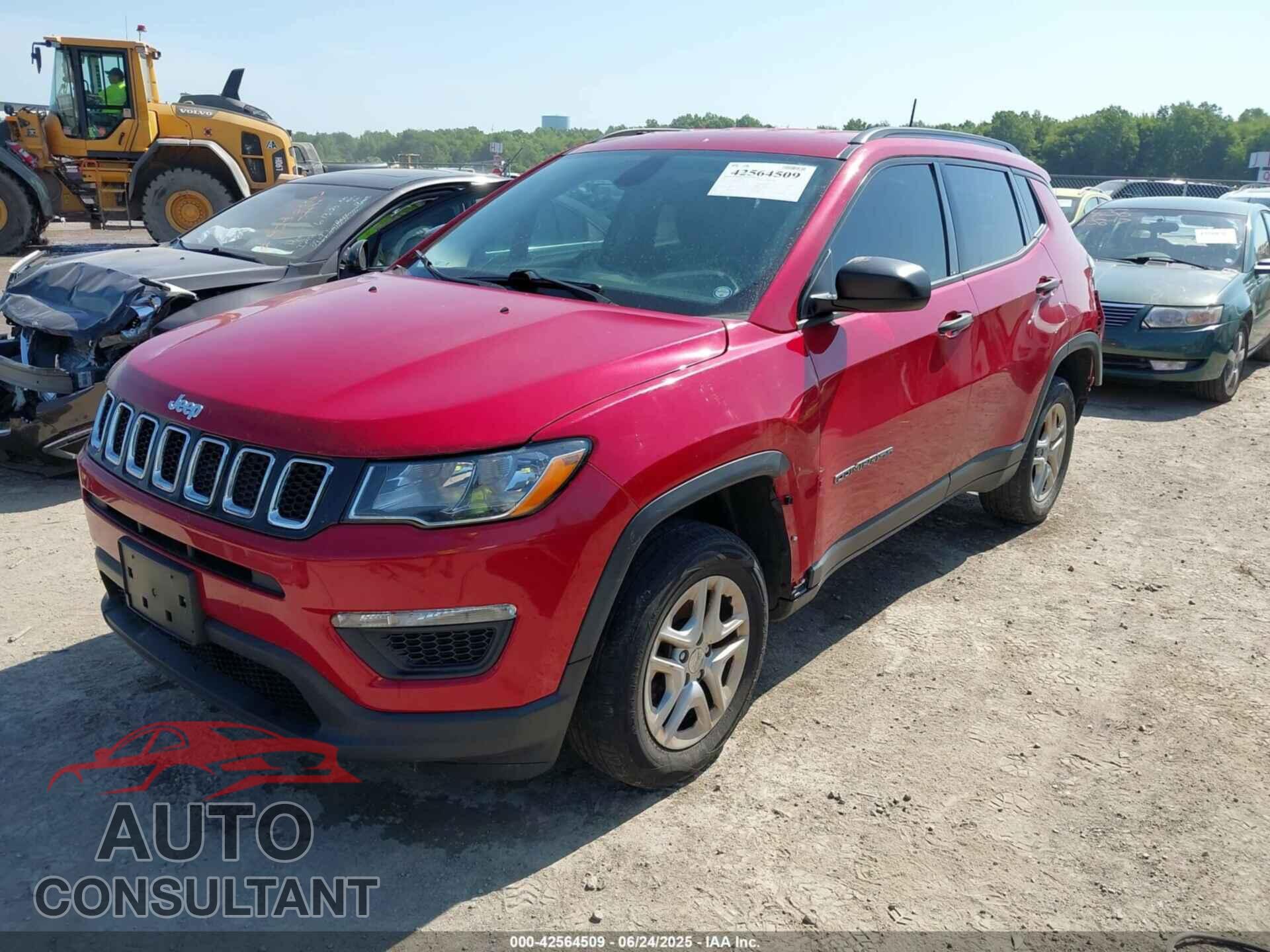 JEEP NEW COMPASS 2017 - 3C4NJDAB4HT642441
