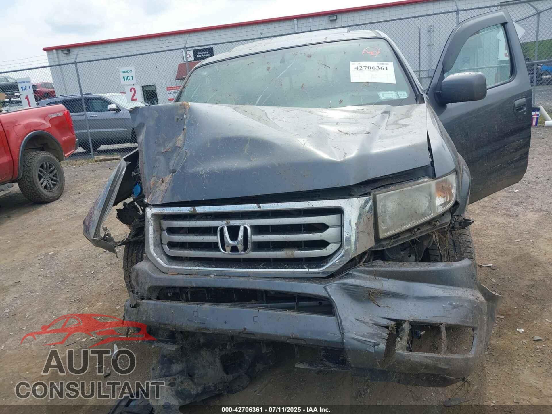 HONDA RIDGELINE 2013 - 5FPYK1F56DB004834