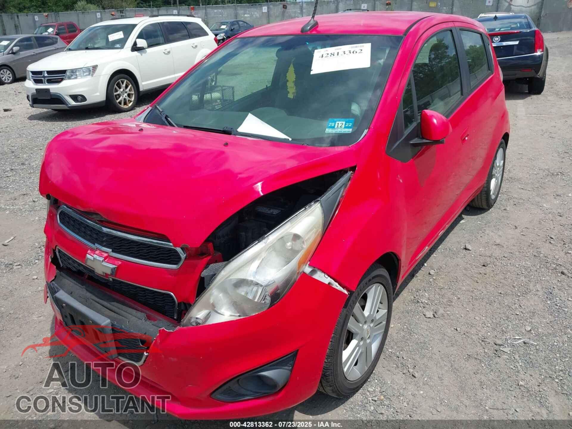 CHEVROLET SPARK 2013 - KL8CB6S98DC511717