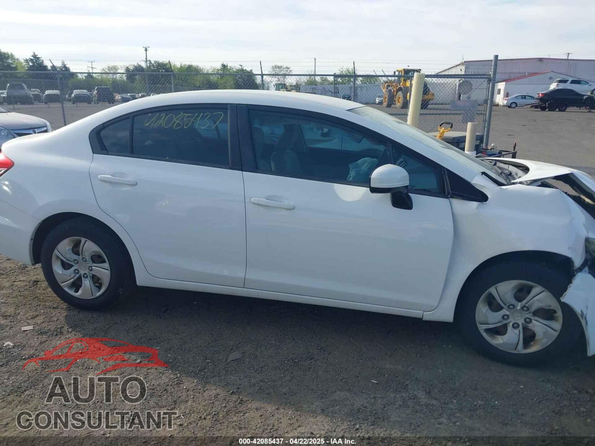 HONDA CIVIC 2014 - 2HGFB2F5XEH500867
