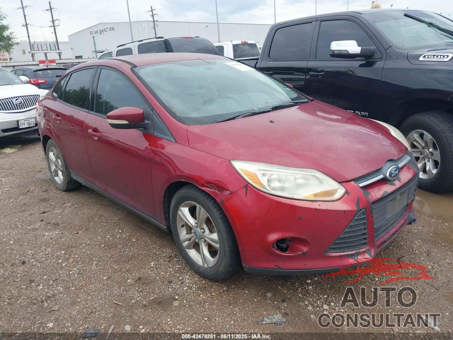 FORD FOCUS 2013 - 1FADP3F21DL142343