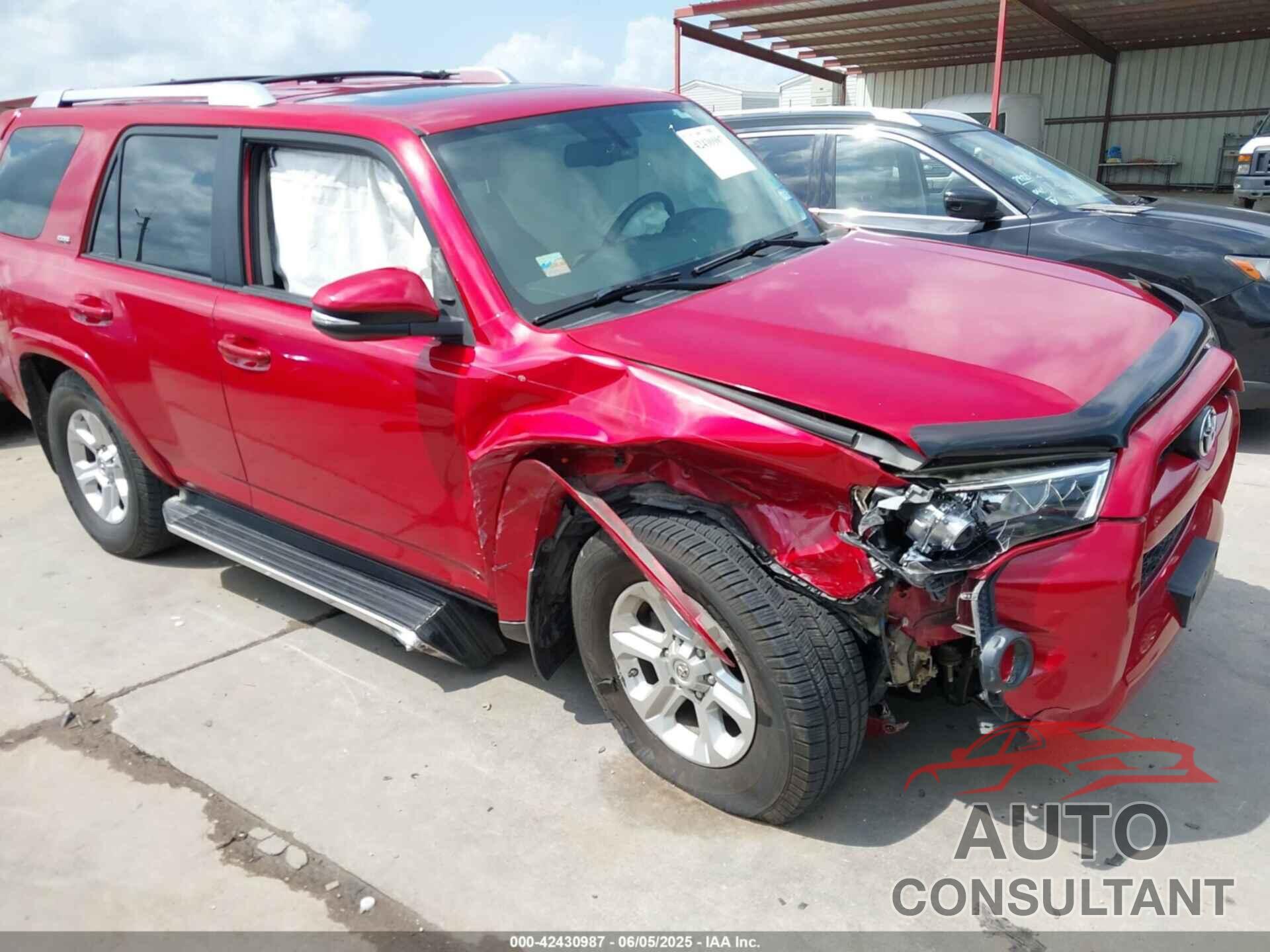 TOYOTA 4RUNNER 2015 - JTEZU5JR3F5096090