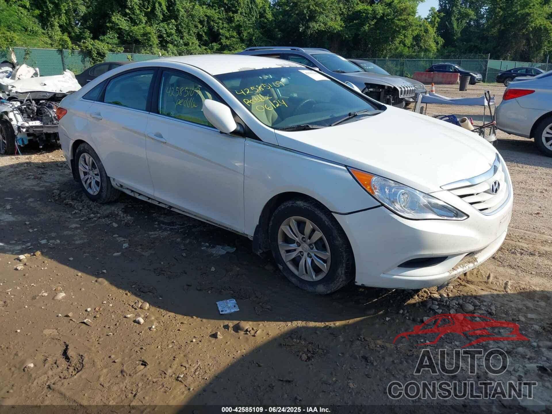 HYUNDAI SONATA 2012 - 5NPEB4AC1CH364421