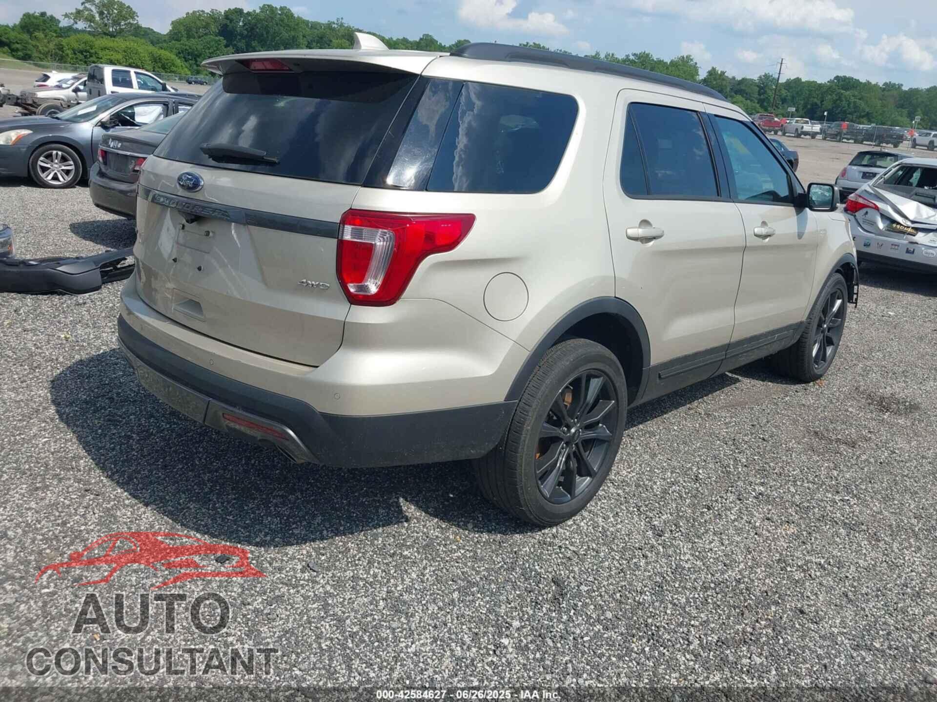FORD EXPLORER 2017 - 1FM5K8D83HGD46458