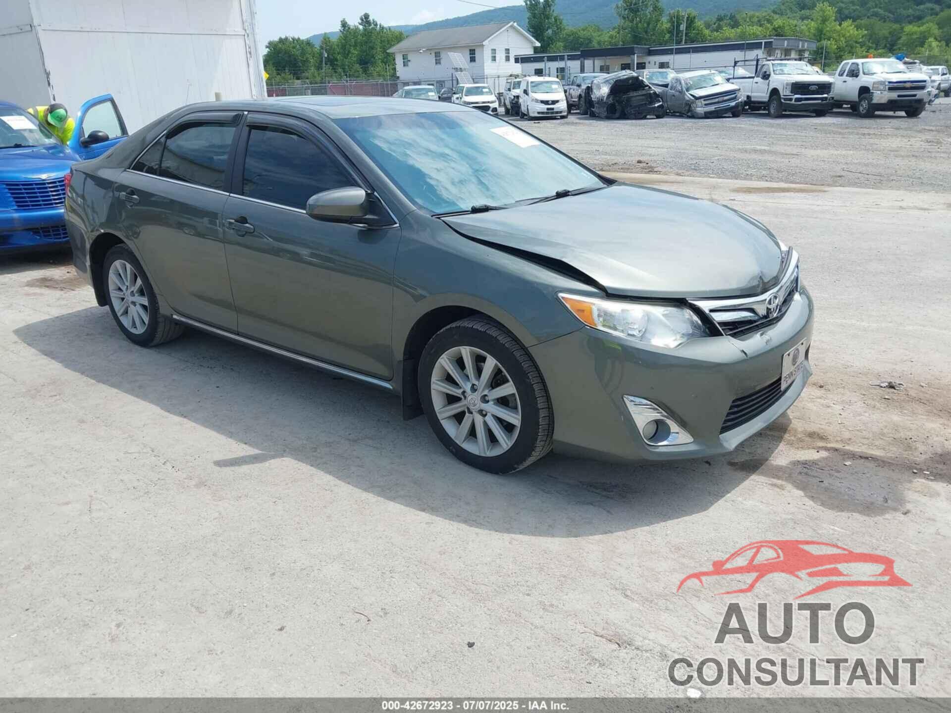 TOYOTA CAMRY 2012 - 4T4BF1FK5CR241119