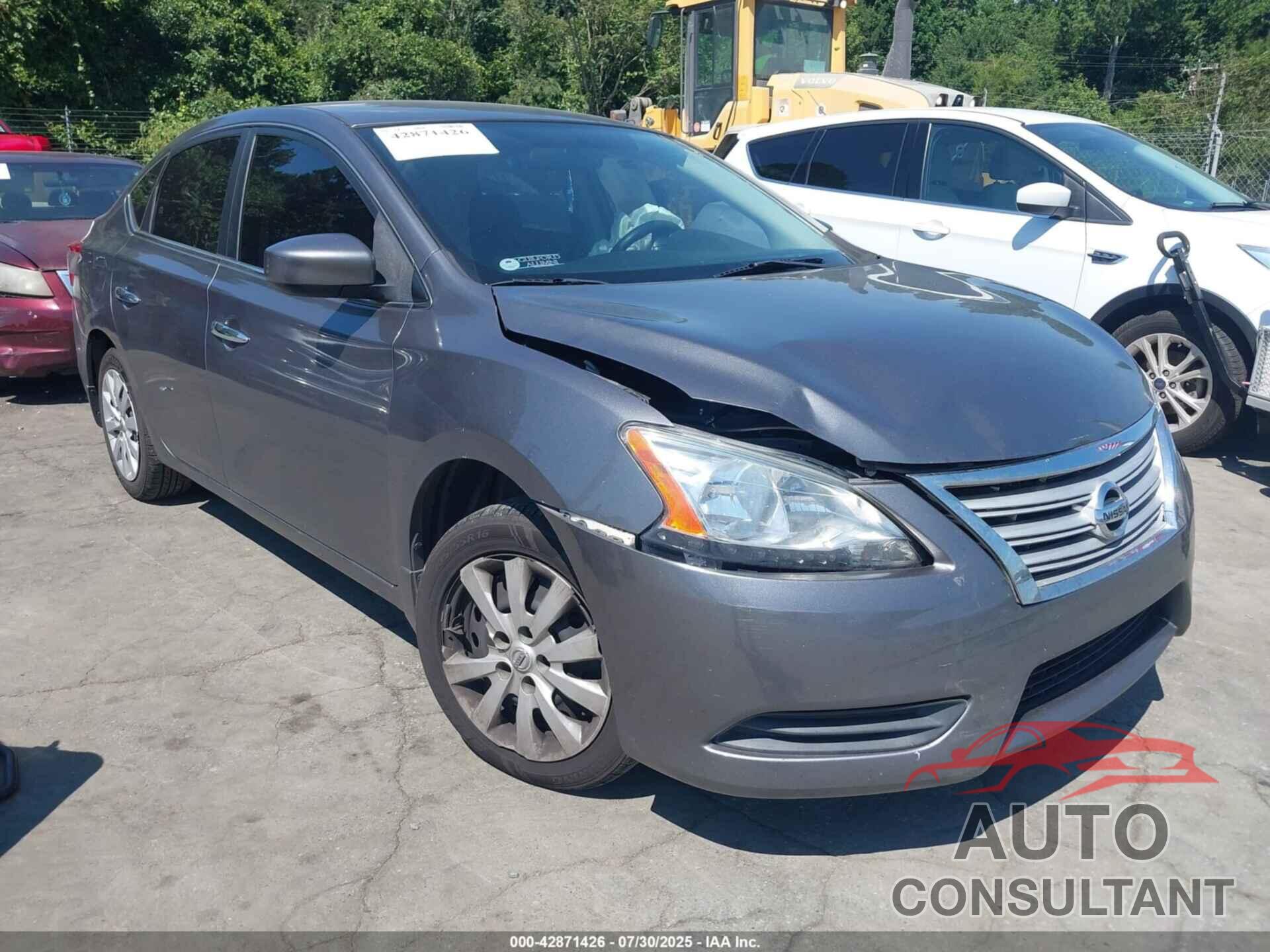 NISSAN SENTRA 2015 - 3N1AB7AP1FY302398
